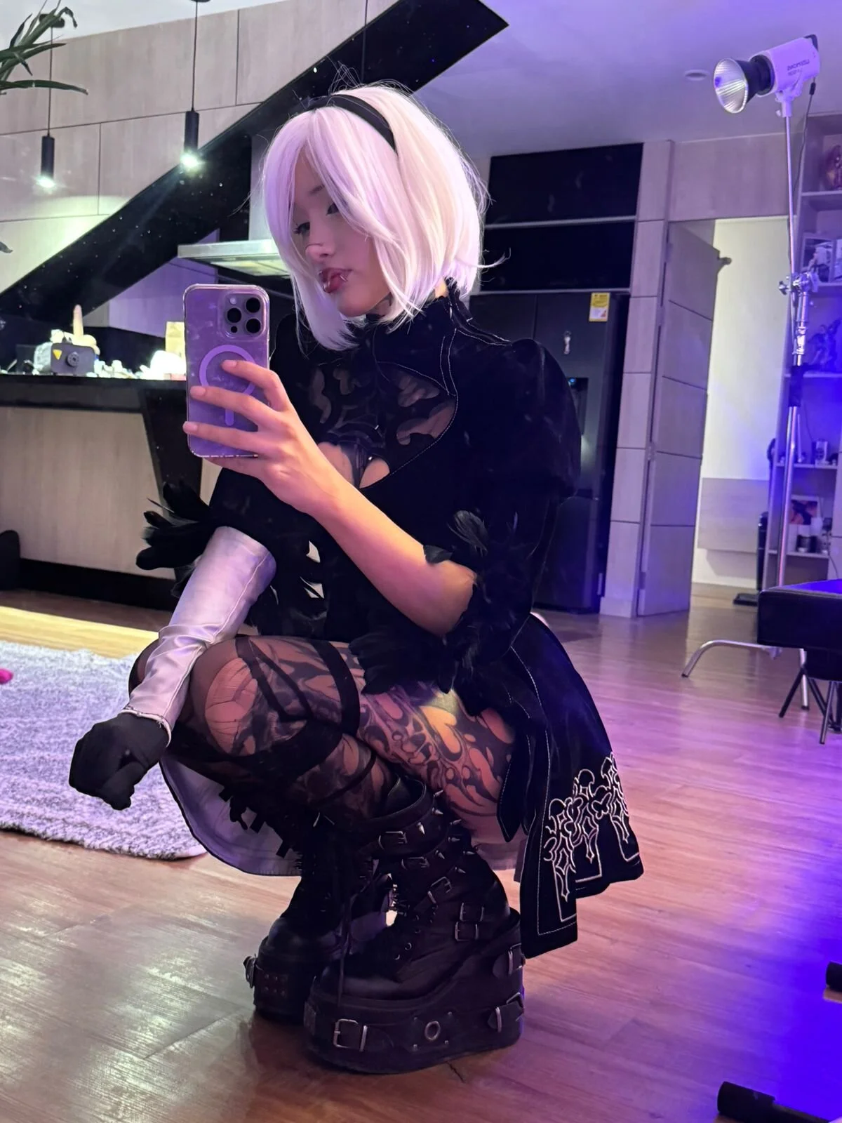 XXX Porn Photo of Nude goth_d0ll 17