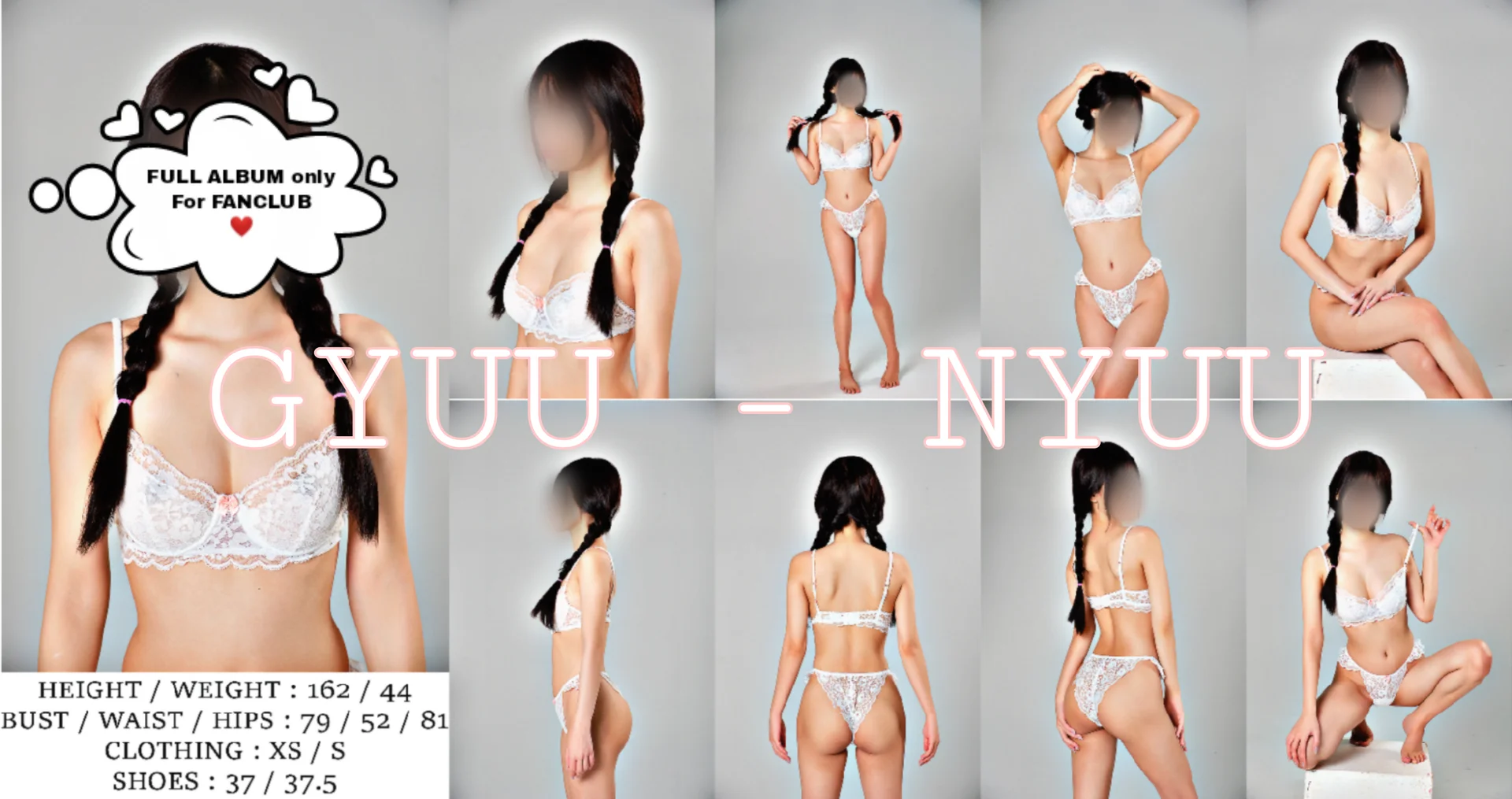 XXX Porn Photo of Nude Gyuu-Nyuu 1