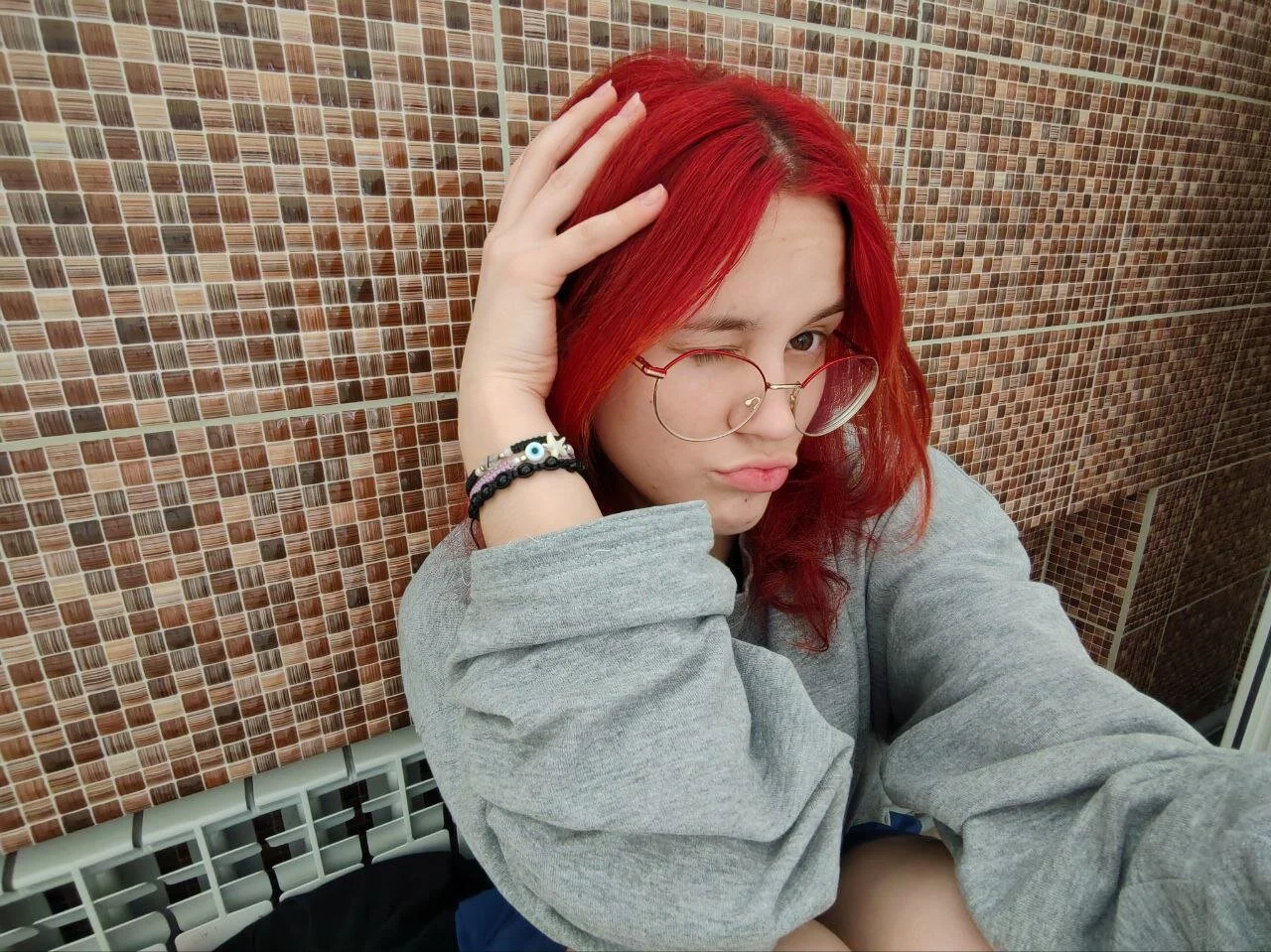 XXX Porn Photo of Nude redhead_ginger 36