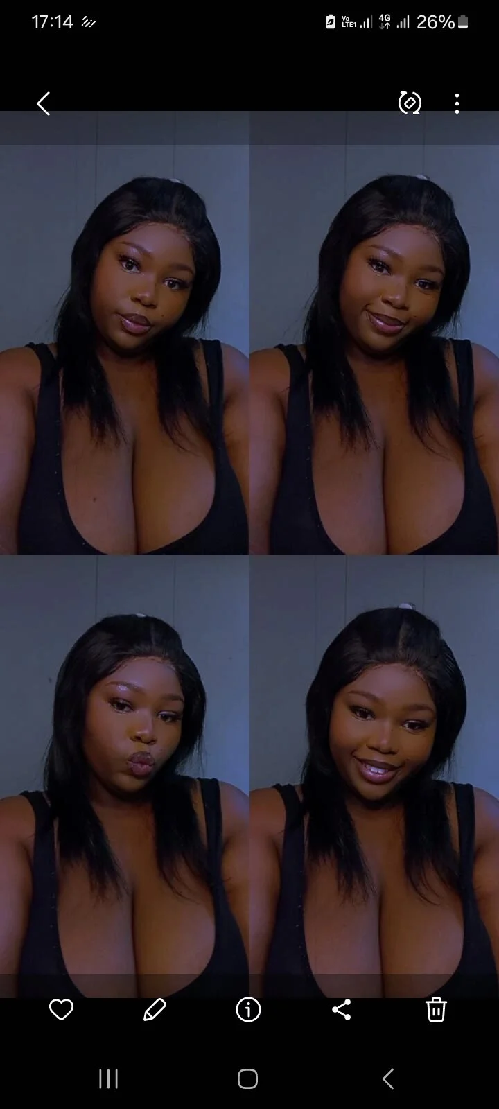 XXX Porn Photo of Nude AaliyahBlackXO 9