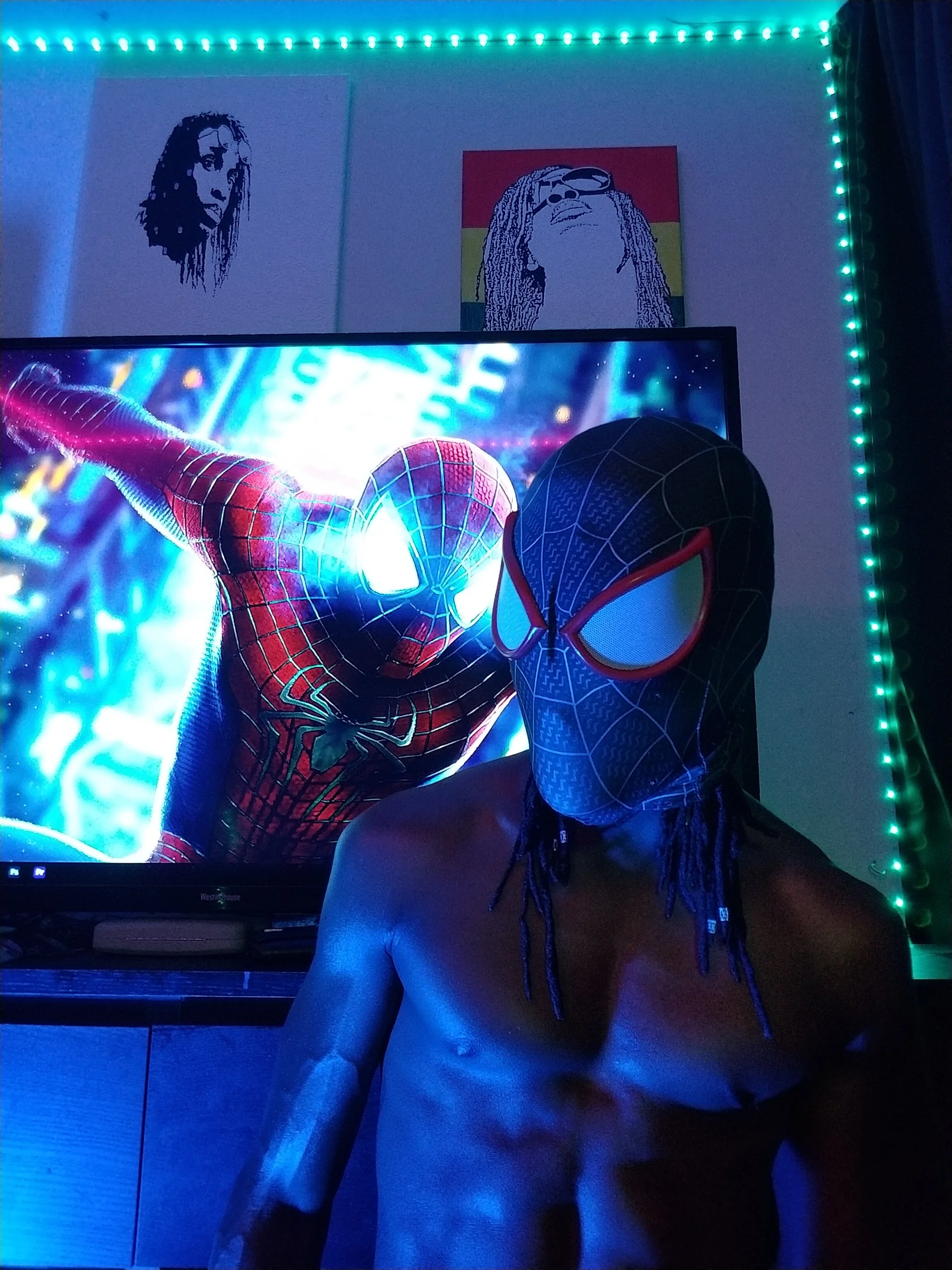 XXX Porn Photo of Nude BlackLewdSpidey 14