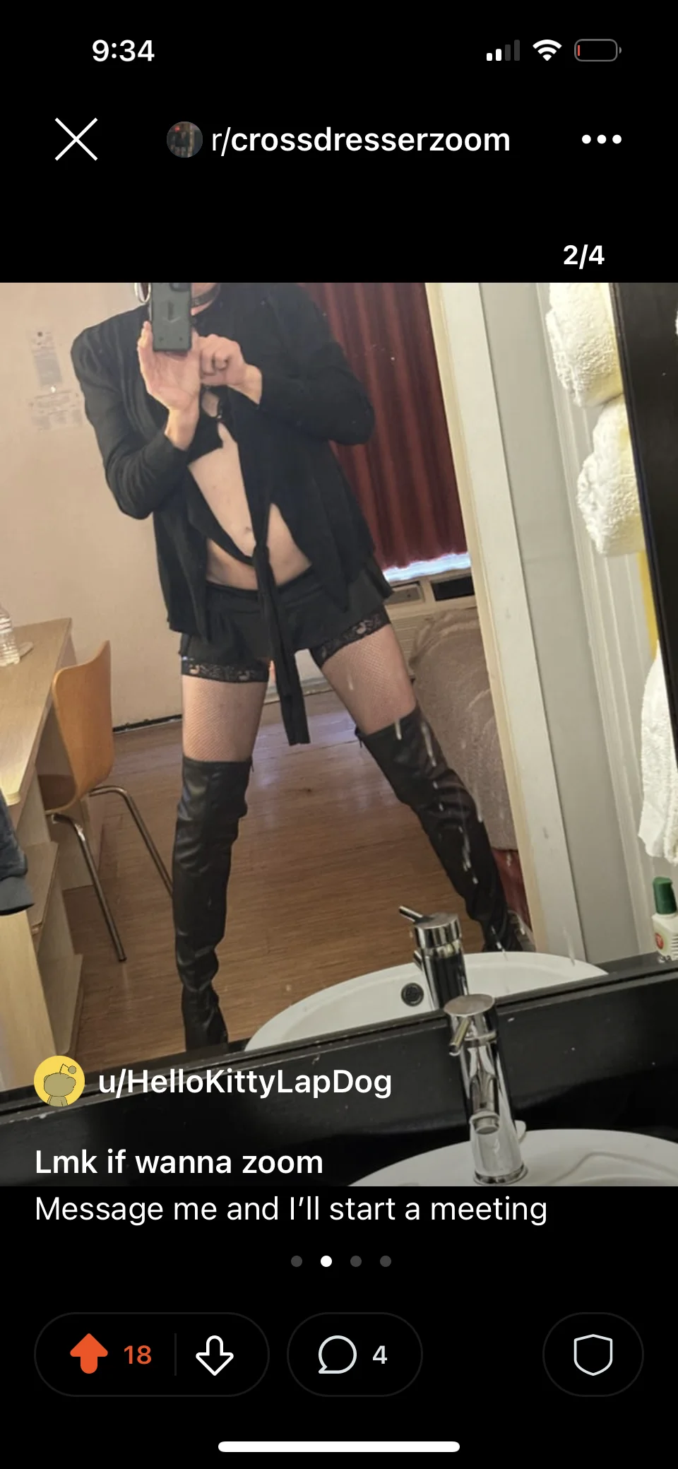 XXX Porn Photo of Nude HelloKittyLapDog 6