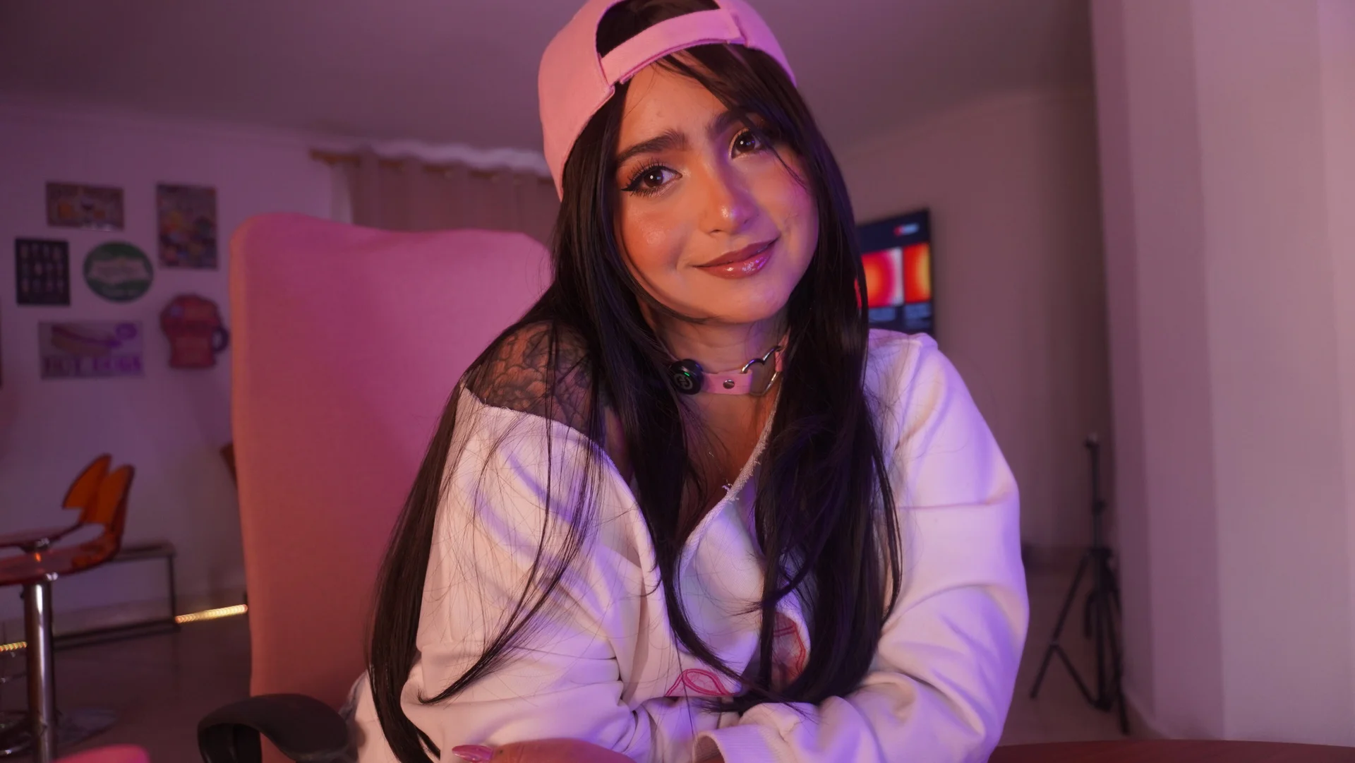 XXX Porn Photo of Nude chokerbabydoll 17