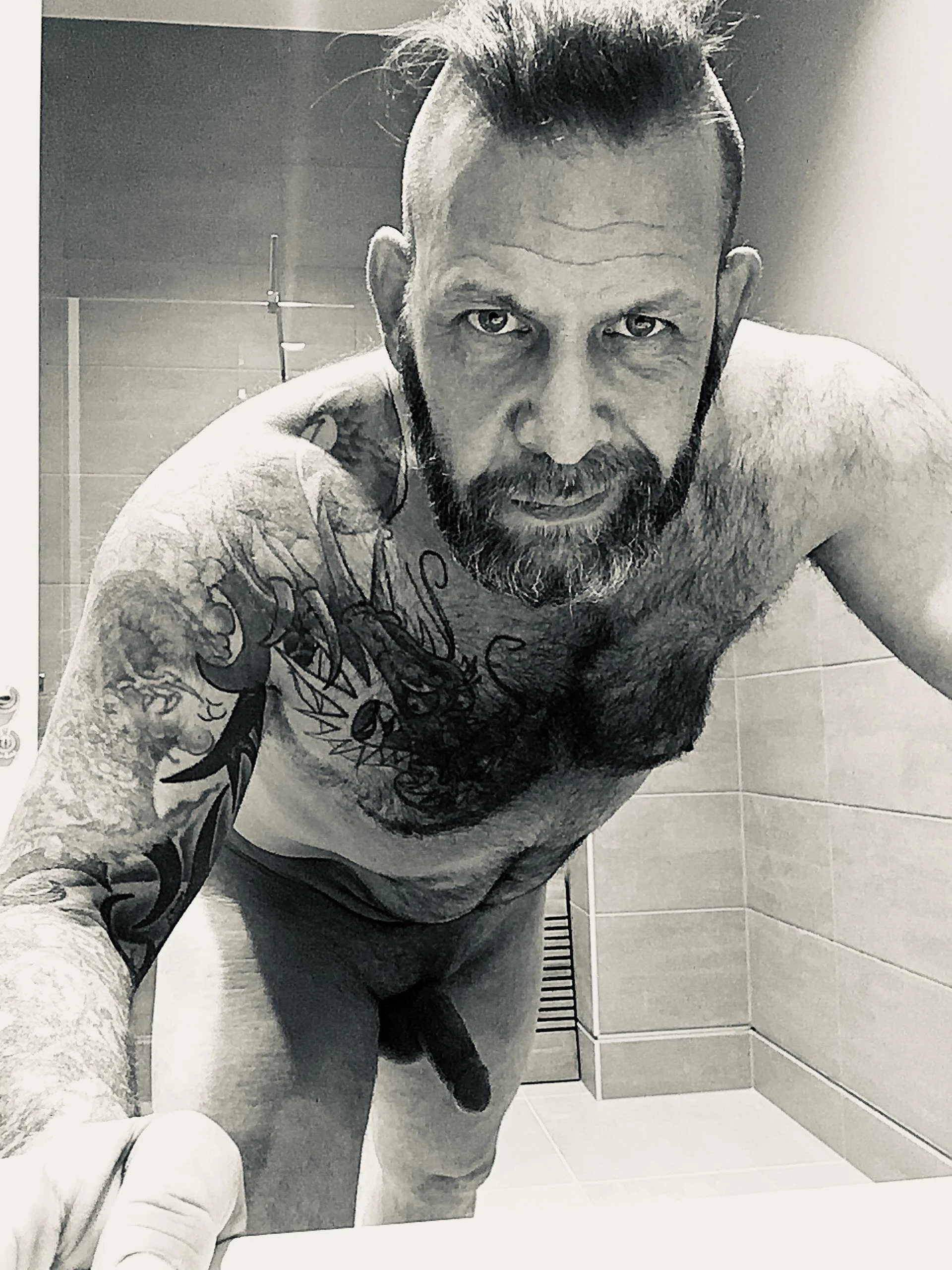 XXX Porn Photo of Nude Tattooednakedguy 14