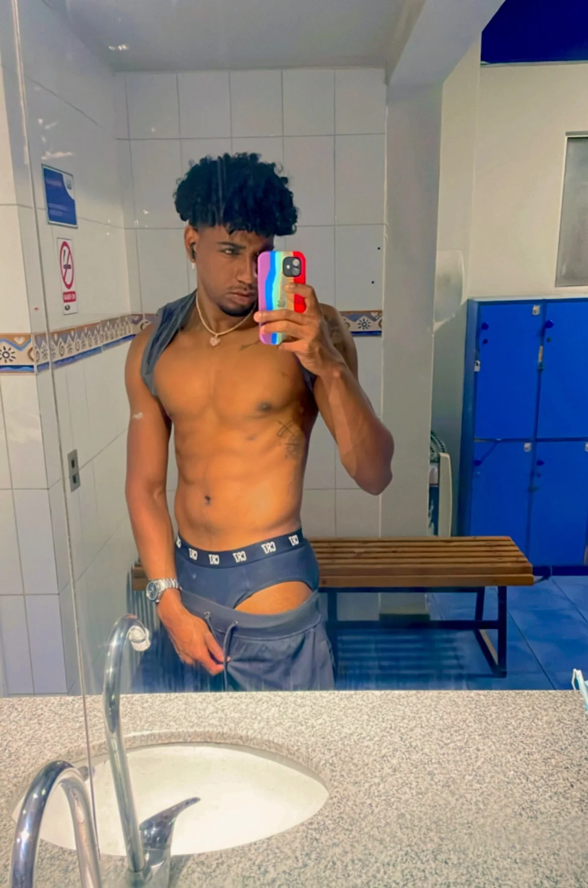 XXX Porn Photo of Nude Mensblacksexy22 10
