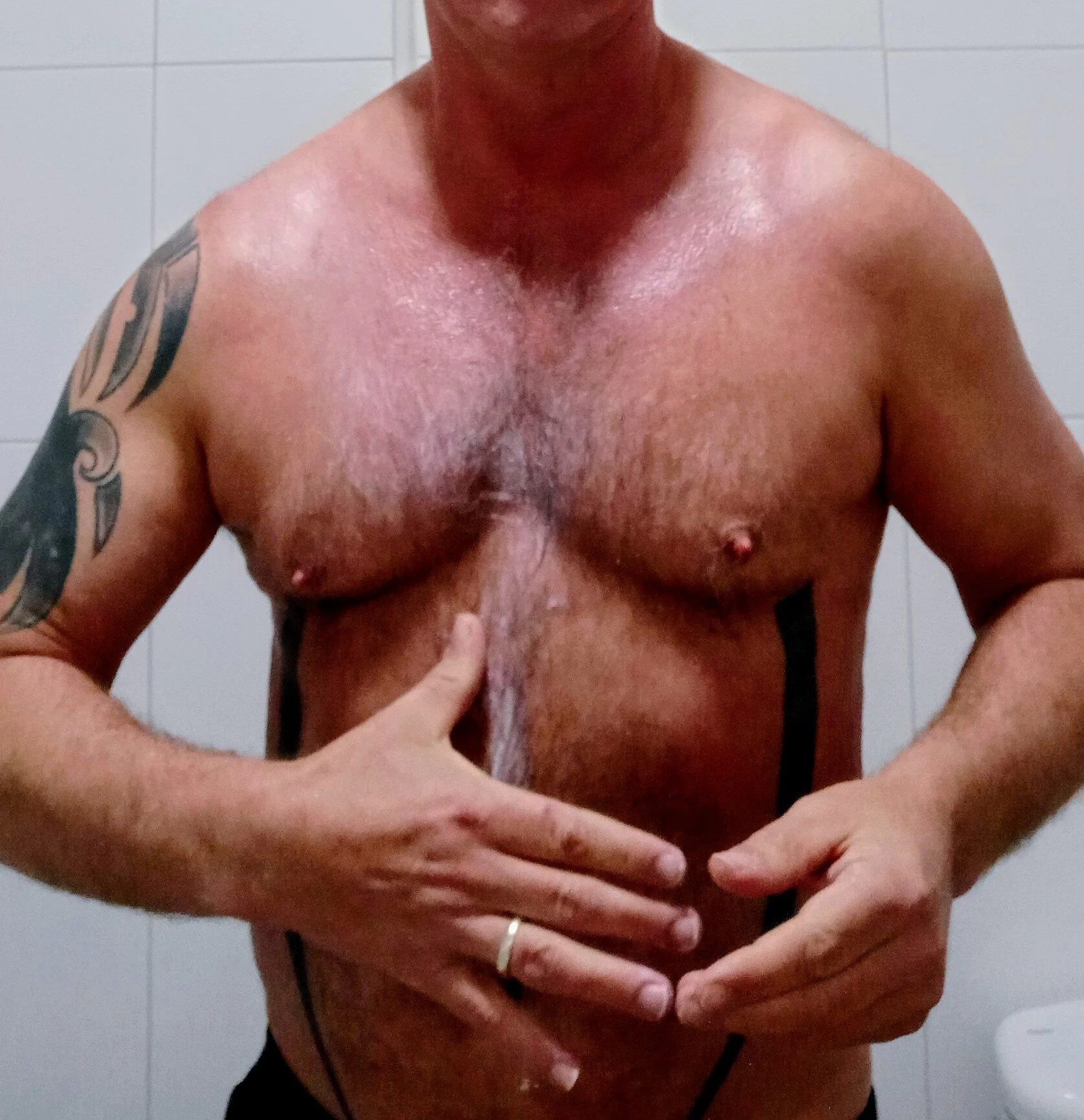 XXX Porn Photo of Nude ManlyPrisonGuy 6