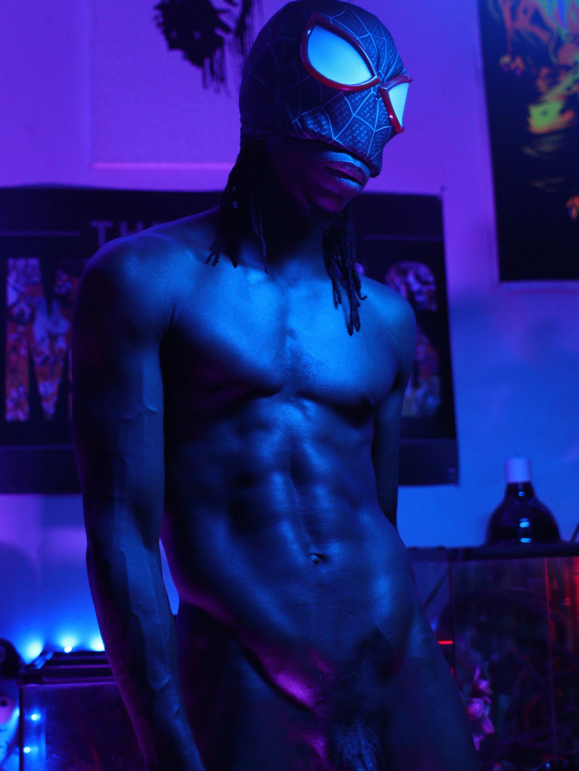 XXX Porn Photo of Nude BlackLewdSpidey 18
