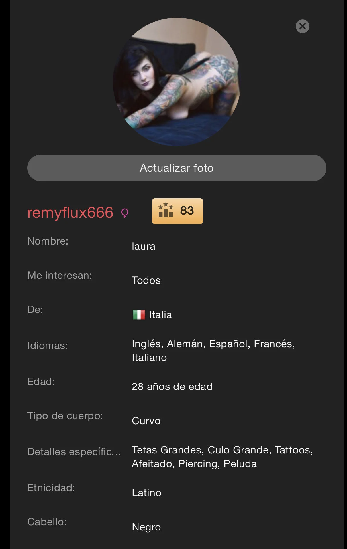 XXX Porn Photo of Nude remyflux666 7