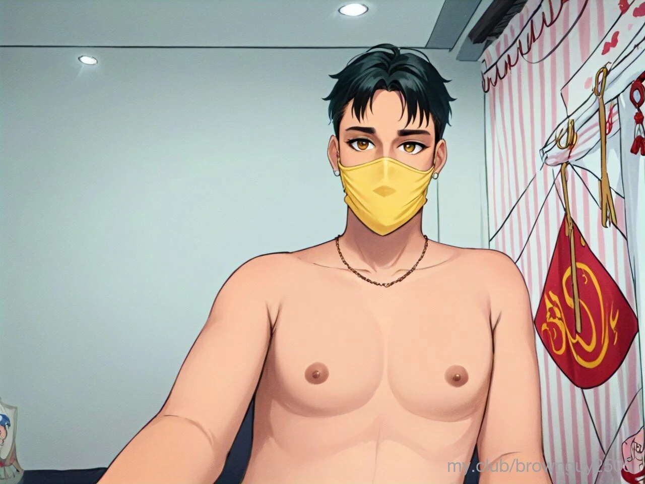 XXX Porn Photo of Nude brownguy1234 1