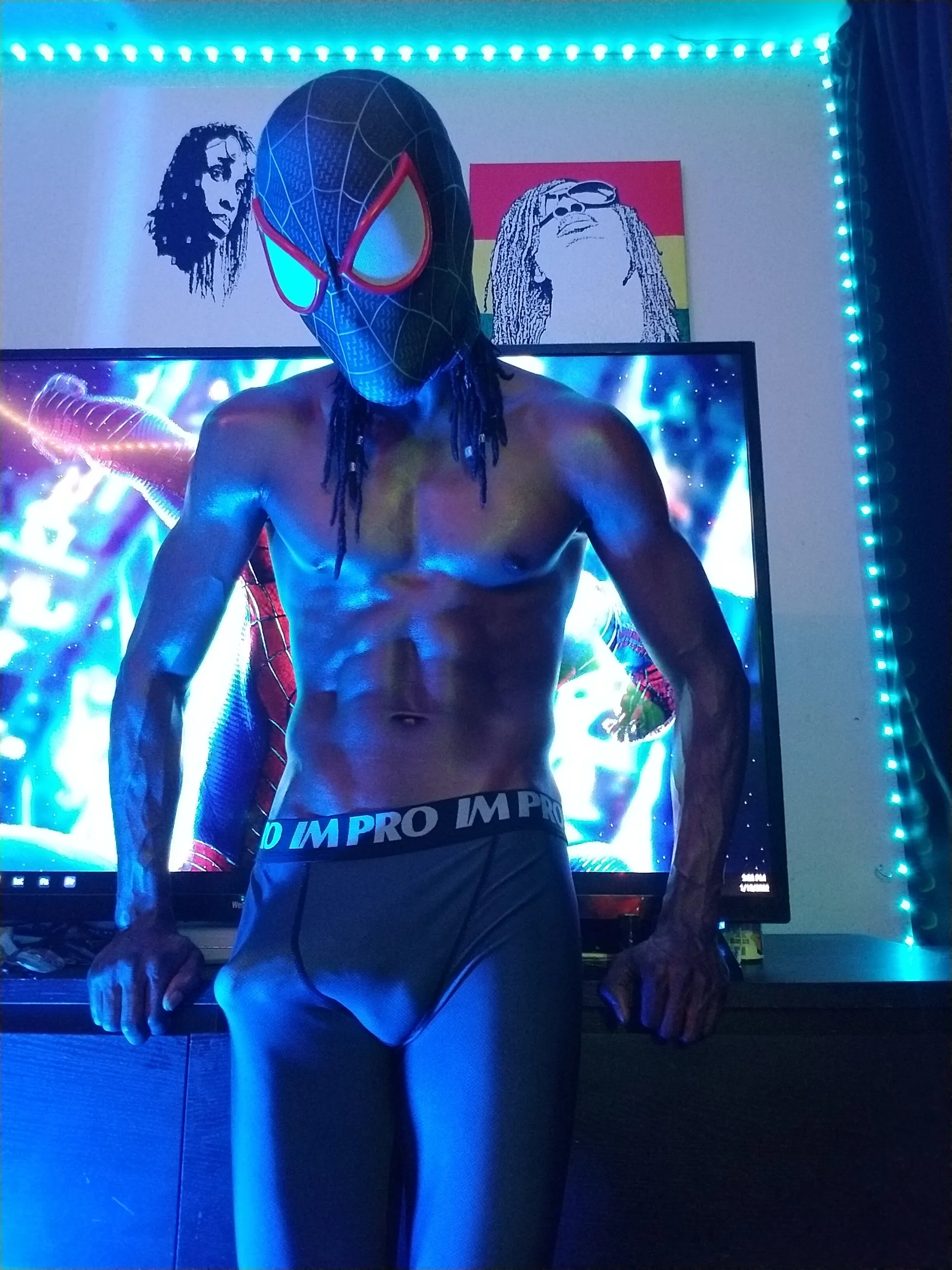XXX Porn Photo of Nude BlackLewdSpidey 17