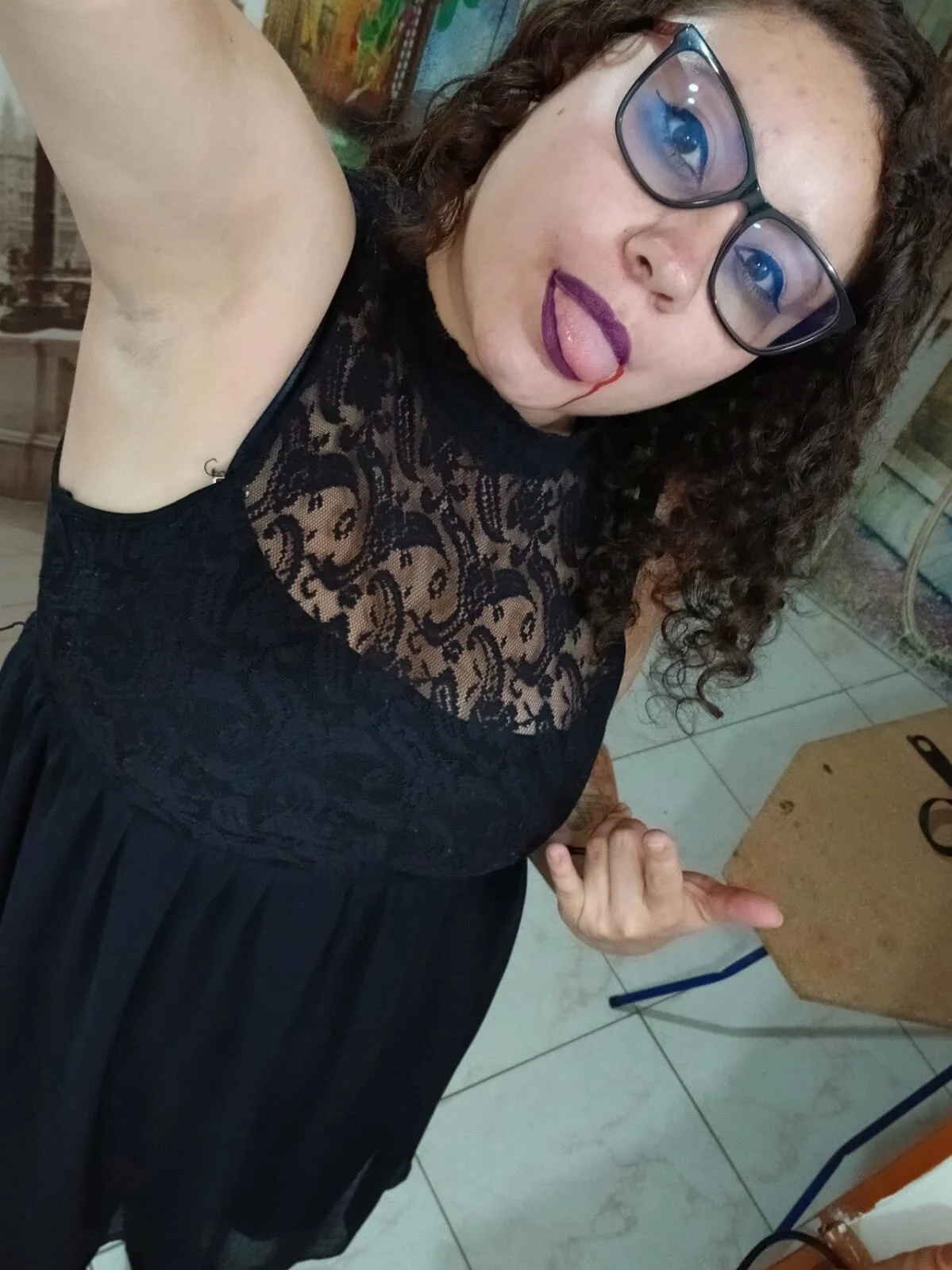 XXX Porn Photo of Nude curly_greeneyed 64