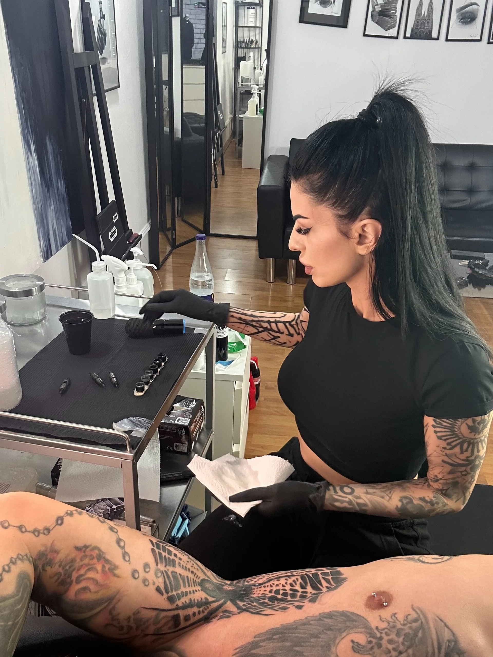 XXX Porn Photo of Nude GiaInked 44