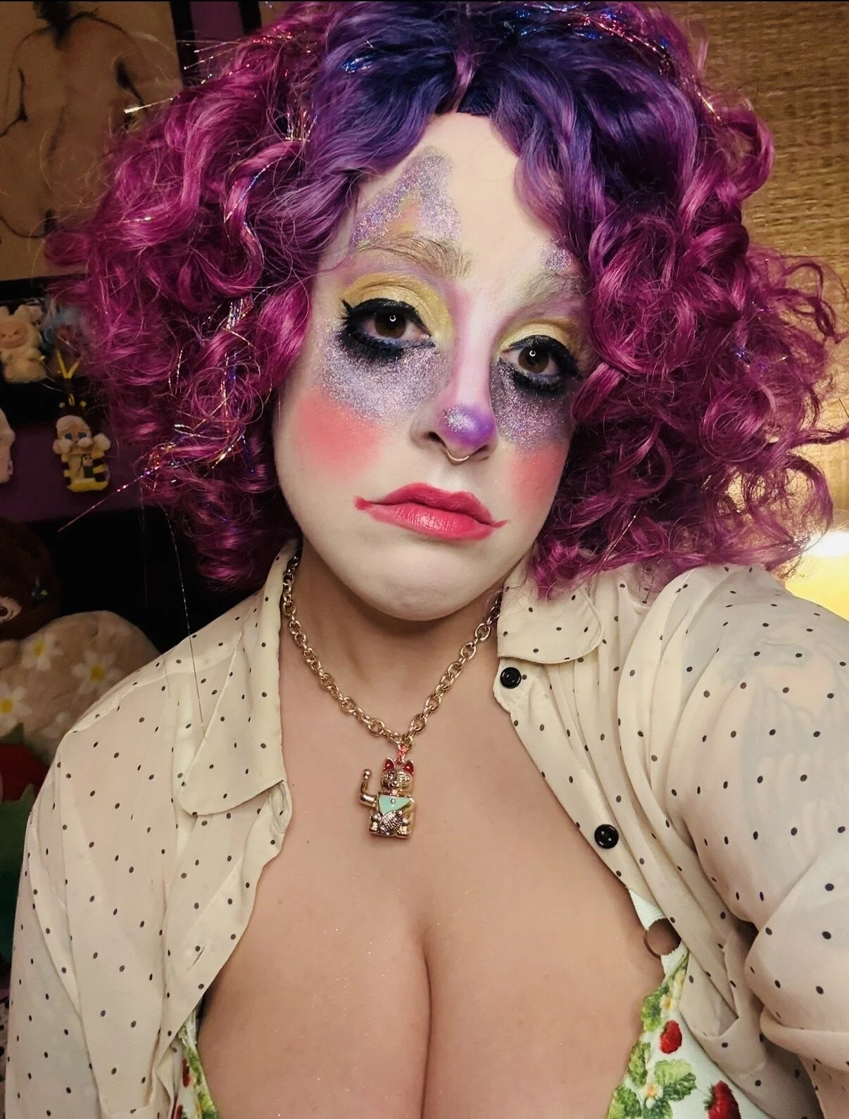 XXX Porn Photo of Nude kitkathecartoonclown 19