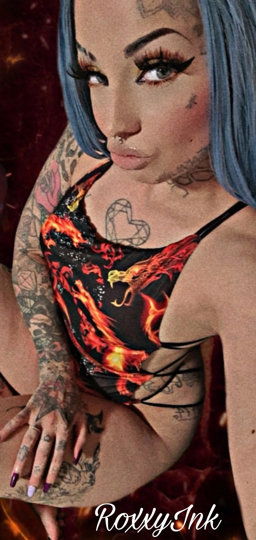 XXX Porn Photo of Nude RoxxyInk 70