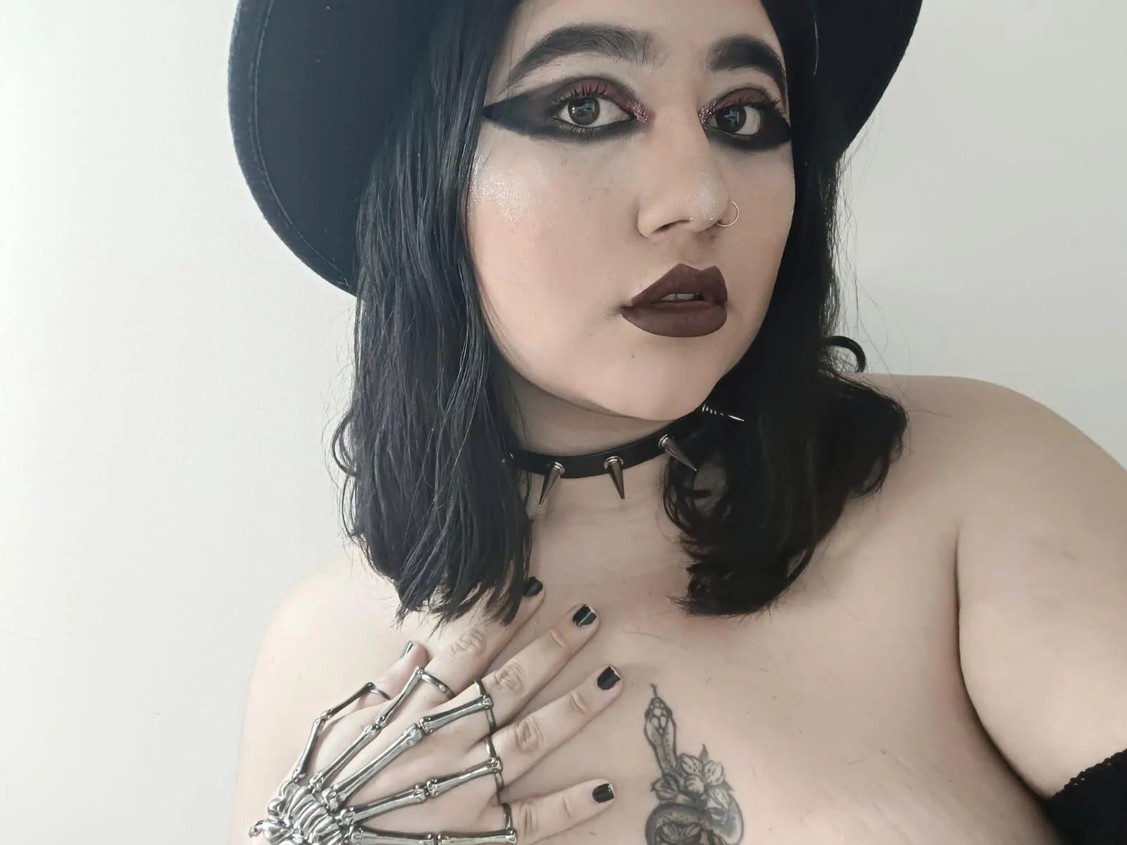 XXX Porn Photo of Nude Nat_chubbygoth 5