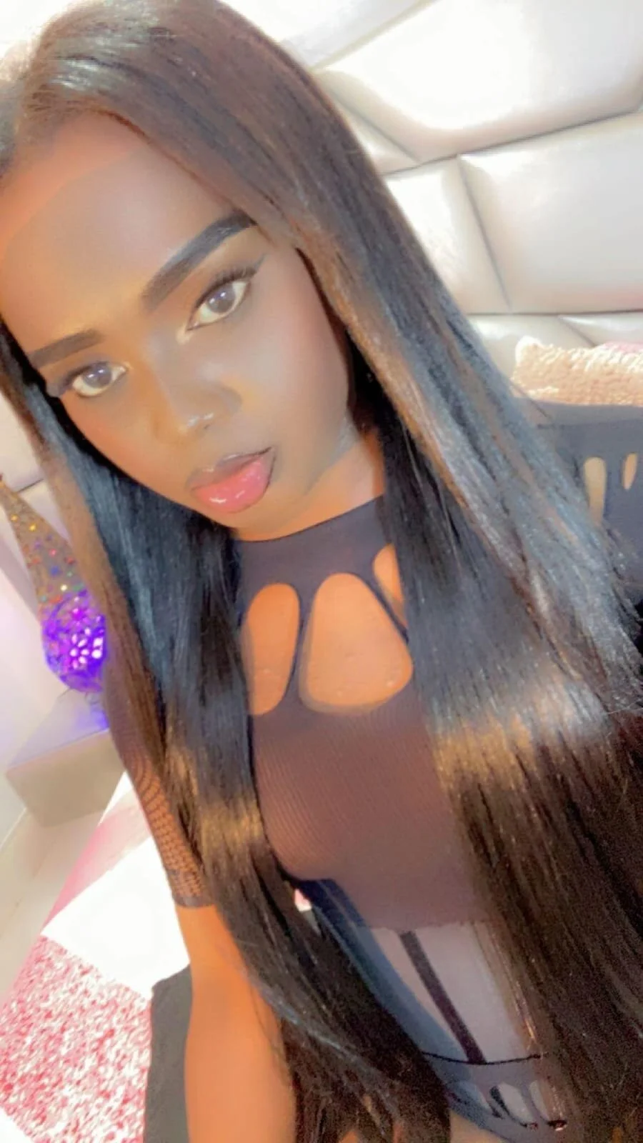XXX Porn Photo of Nude TheperfectblackTS 1