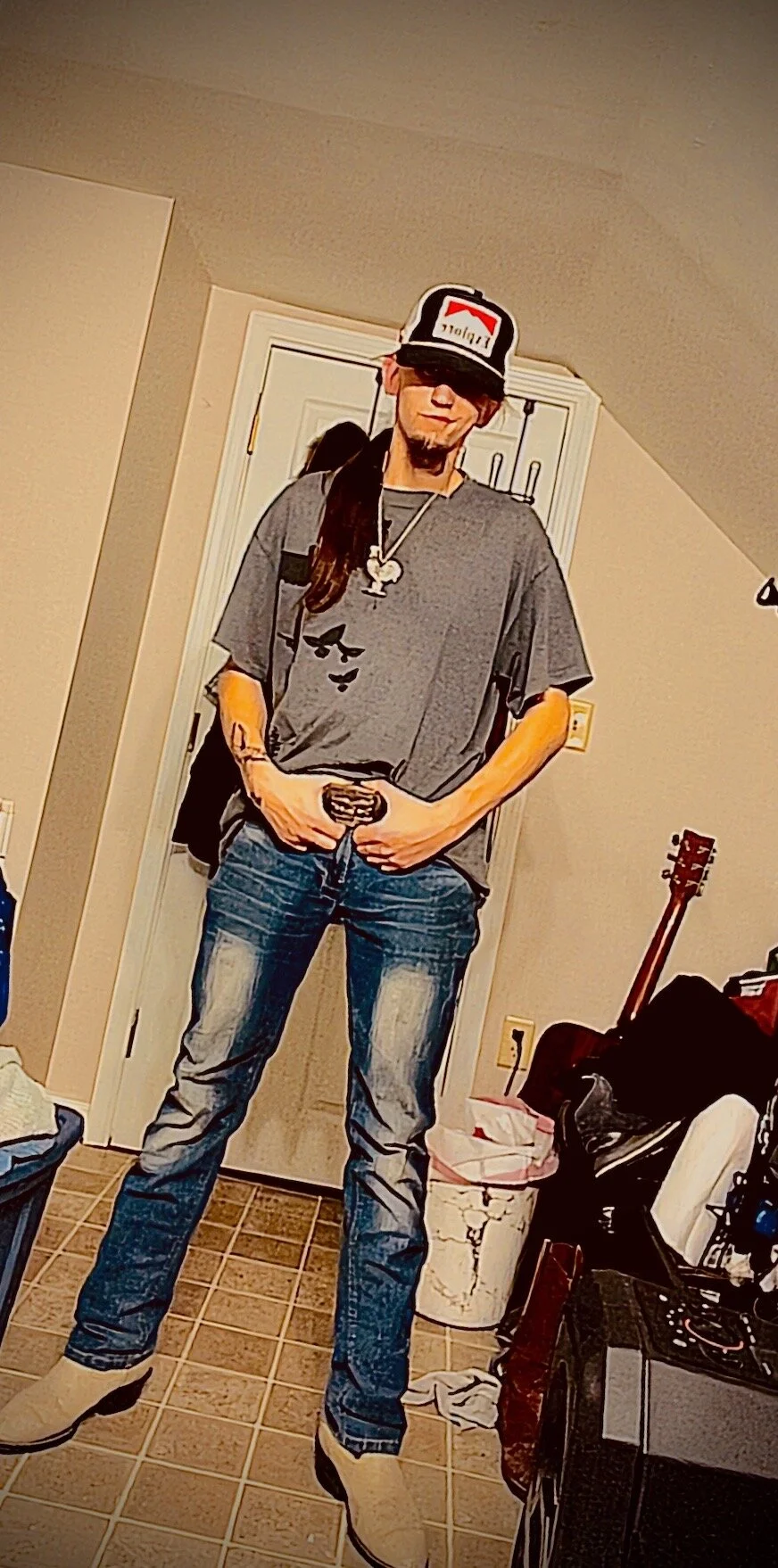 XXX Porn Photo of Nude TheCougarTamingCowboy 8