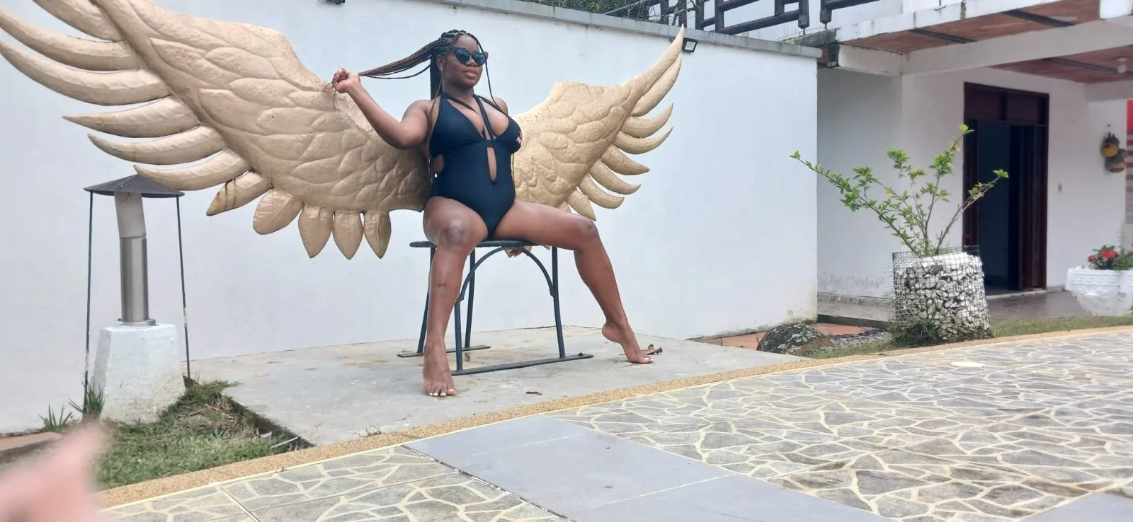 XXX Porn Photo of Nude Slave_Ebony 1