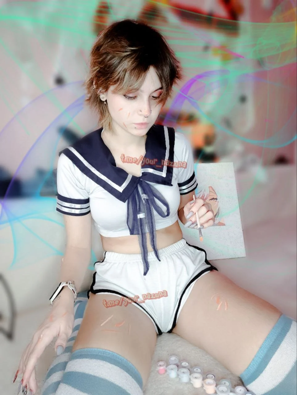 XXX Porn Photo of Nude Nazuna_UwU 24