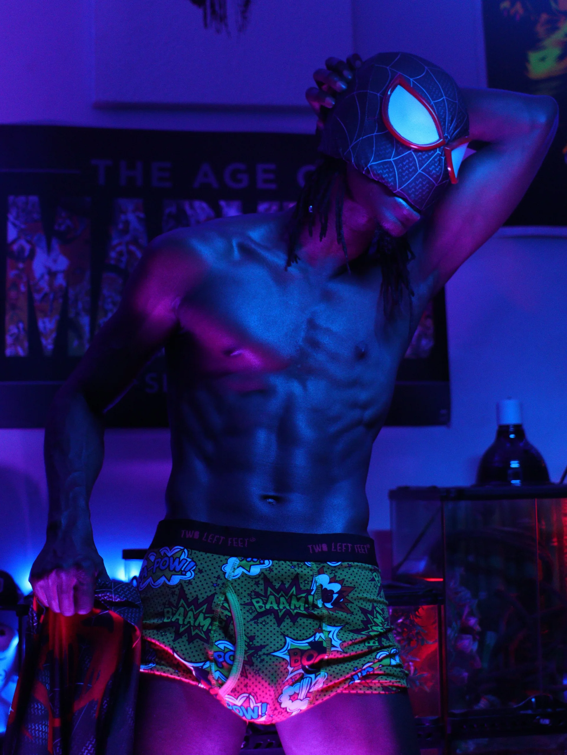 XXX Porn Photo of Nude BlackLewdSpidey 20