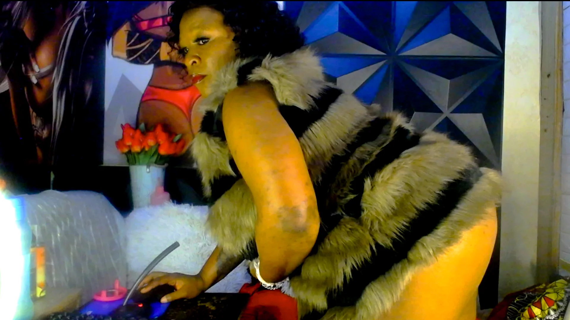 XXX Porn Photo of Nude Ebonyfancyface 2
