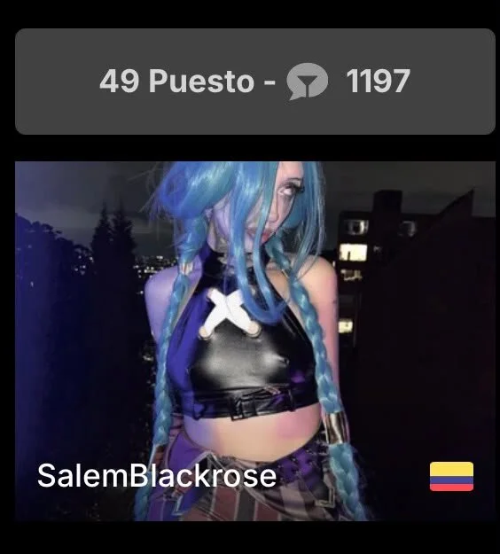XXX Porn Photo of Nude SalemBlackrose 120