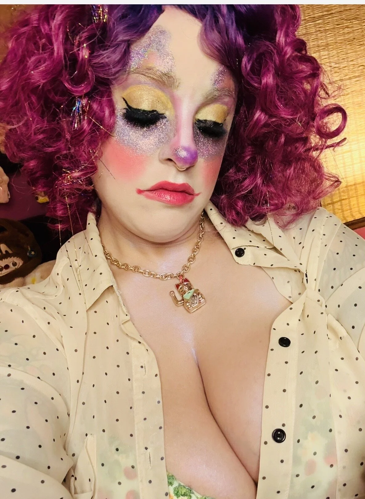 XXX Porn Photo of Nude kitkathecartoonclown 24