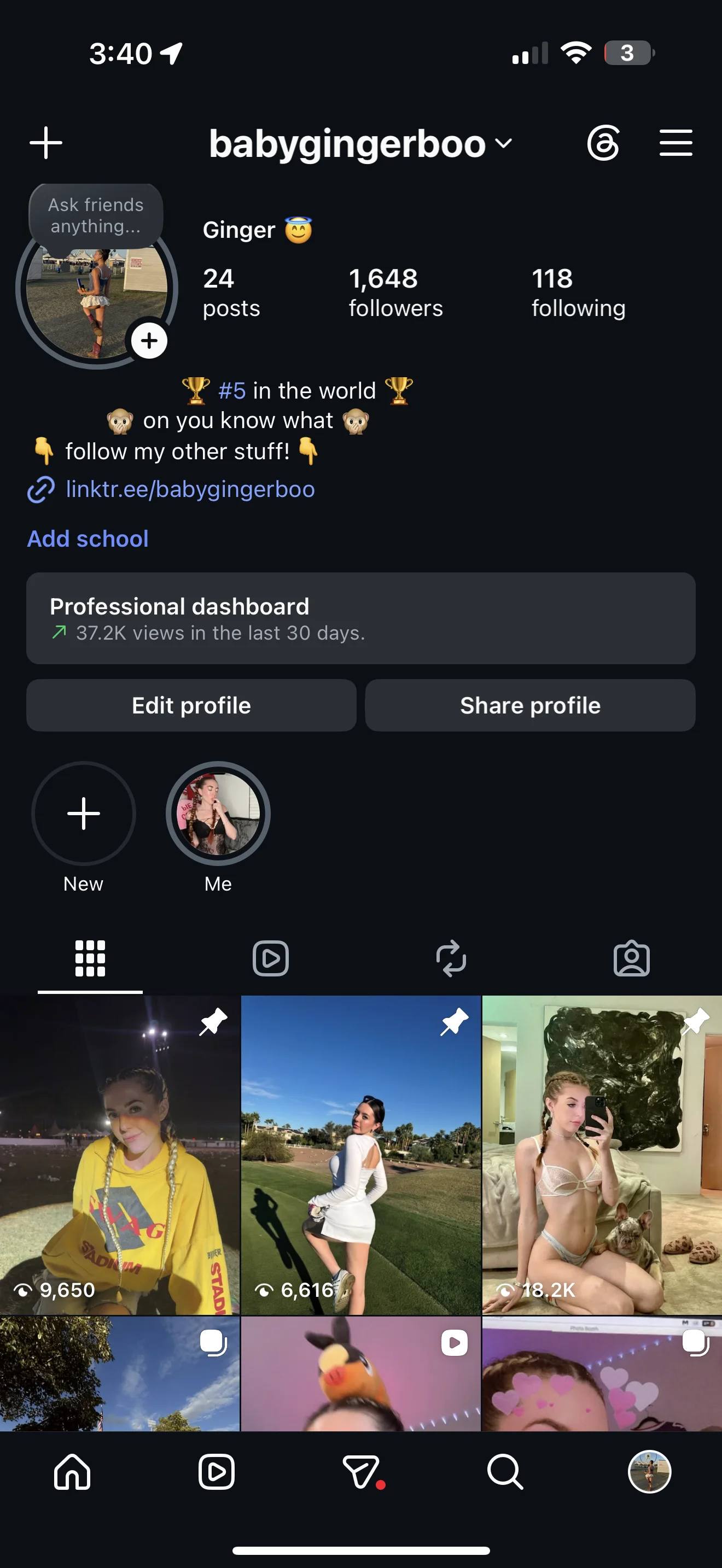 XXX Porn Photo of Nude babygingerboo 35