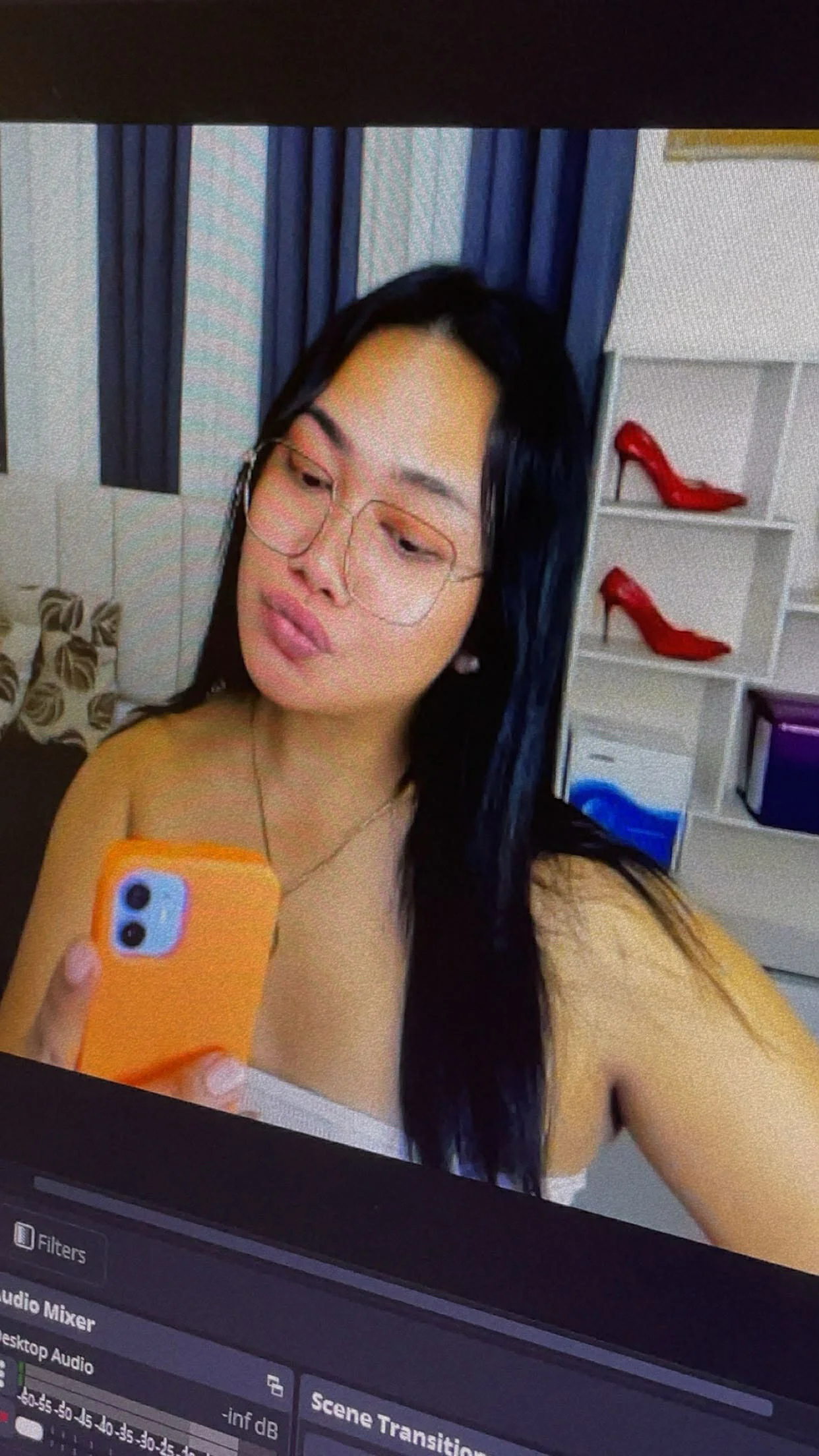 XXX Porn Photo of Nude TsUncutKaren 1