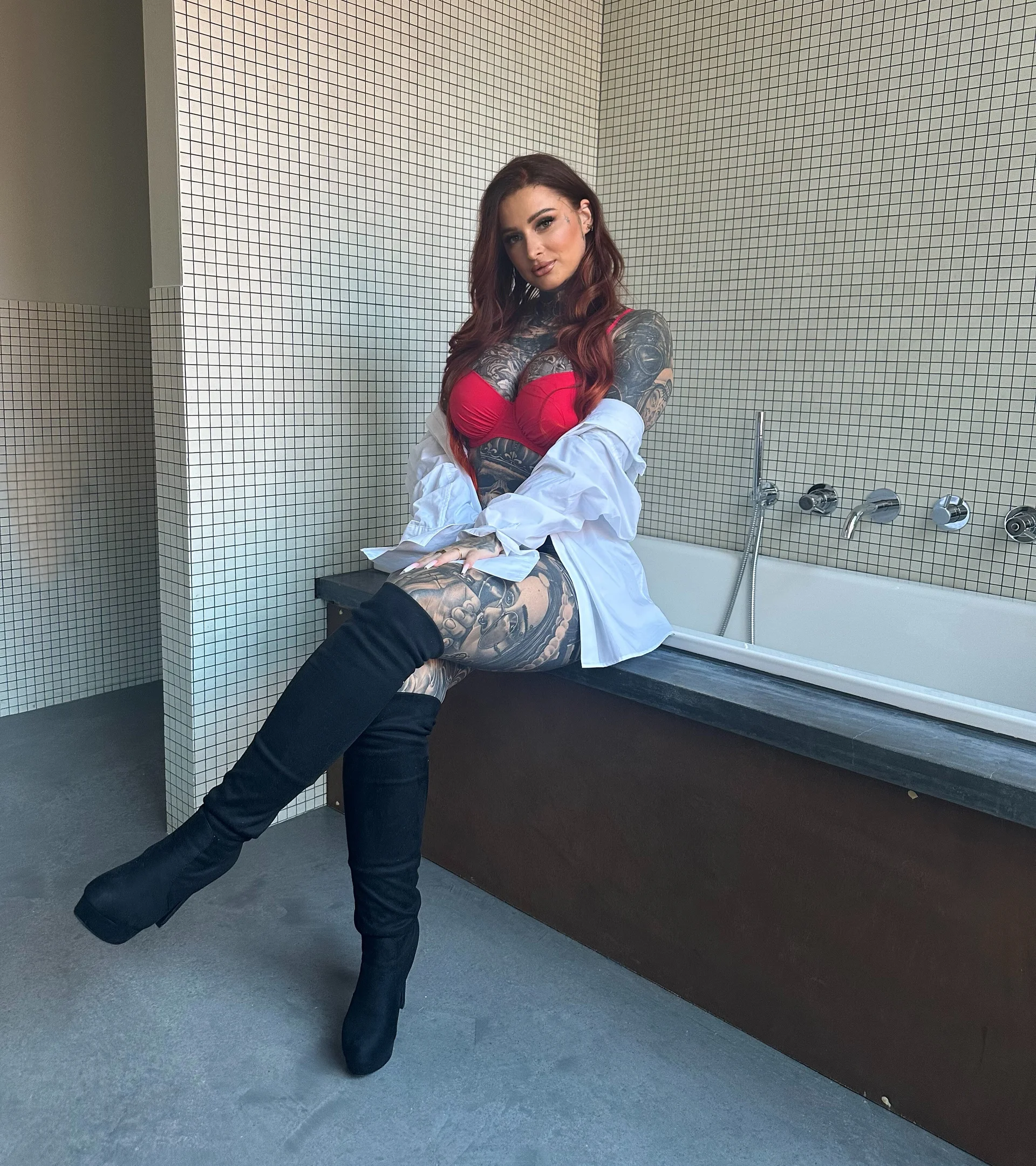 XXX Porn Photo of Nude Inked_lorena 19