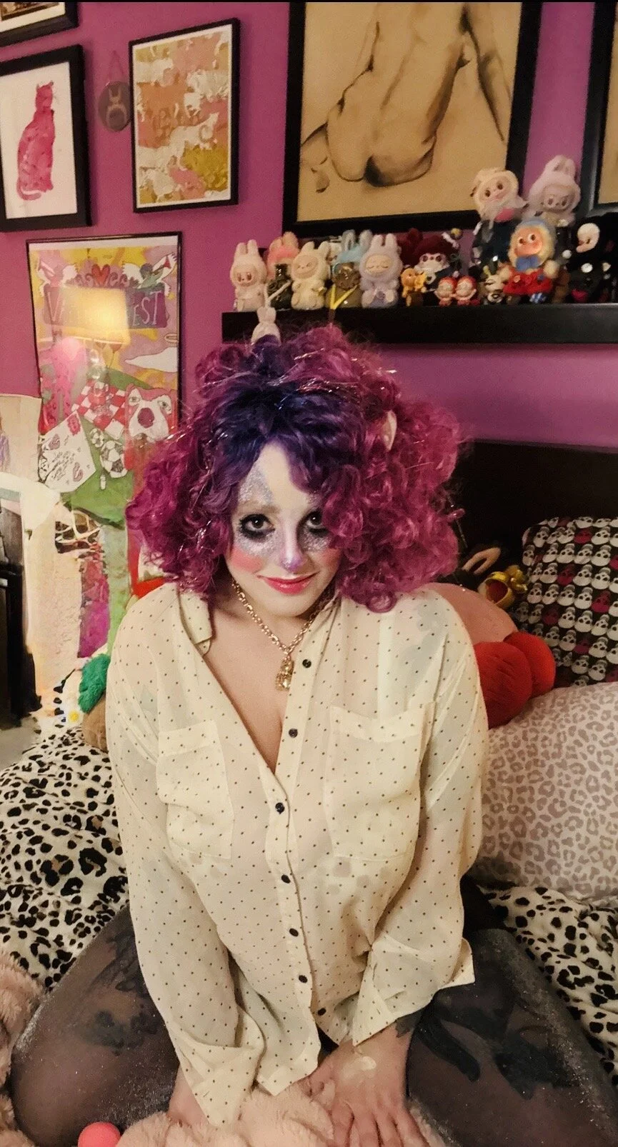XXX Porn Photo of Nude kitkathecartoonclown 26