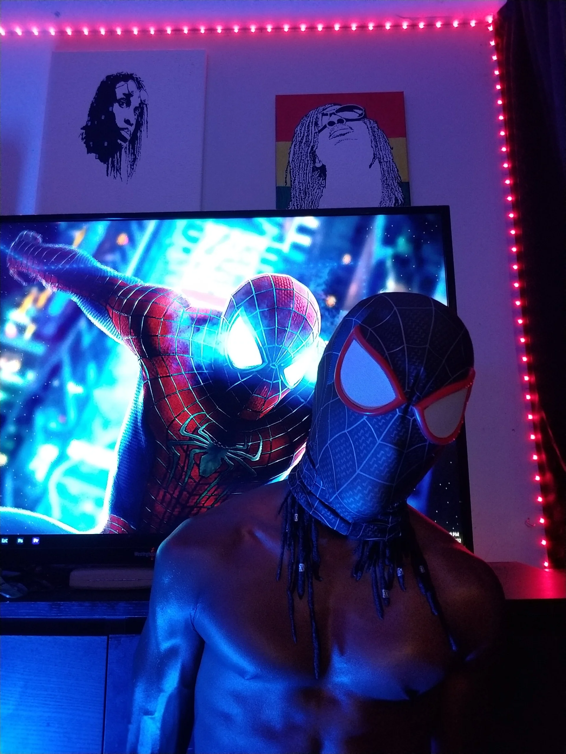 XXX Porn Photo of Nude BlackLewdSpidey 15