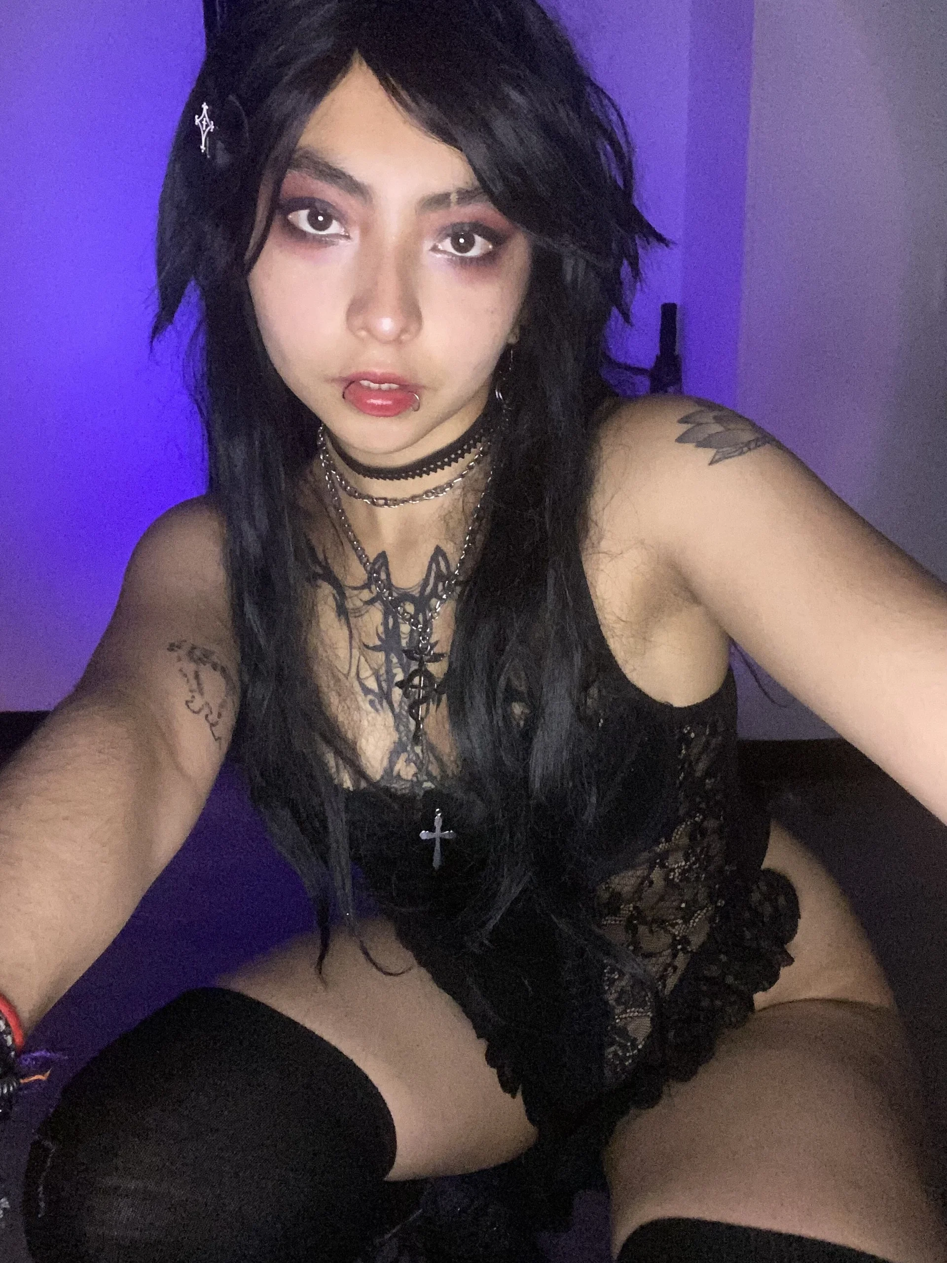XXX Porn Photo of Nude _g0thiccwitch_ 9
