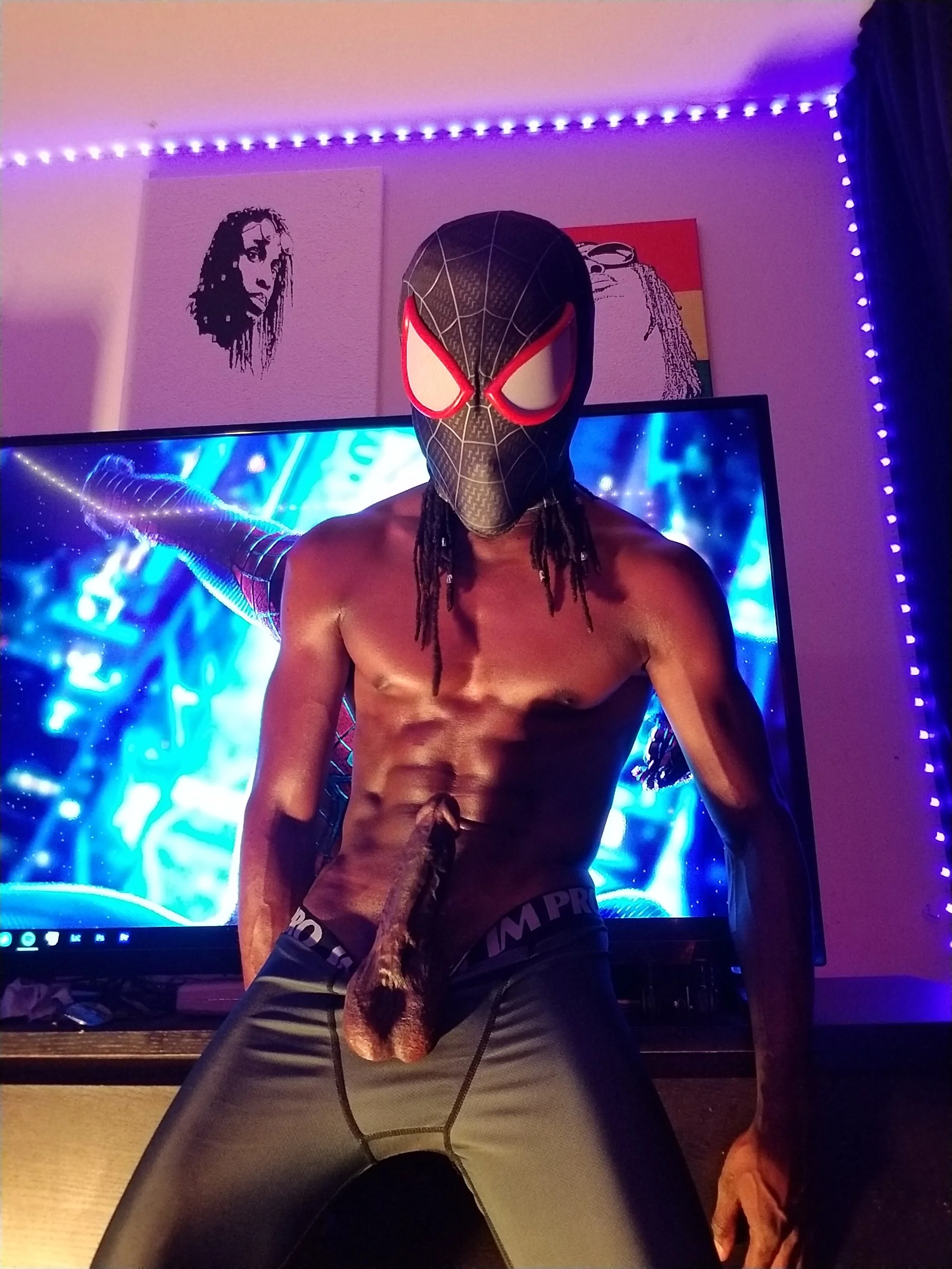 XXX Porn Photo of Nude BlackLewdSpidey 12
