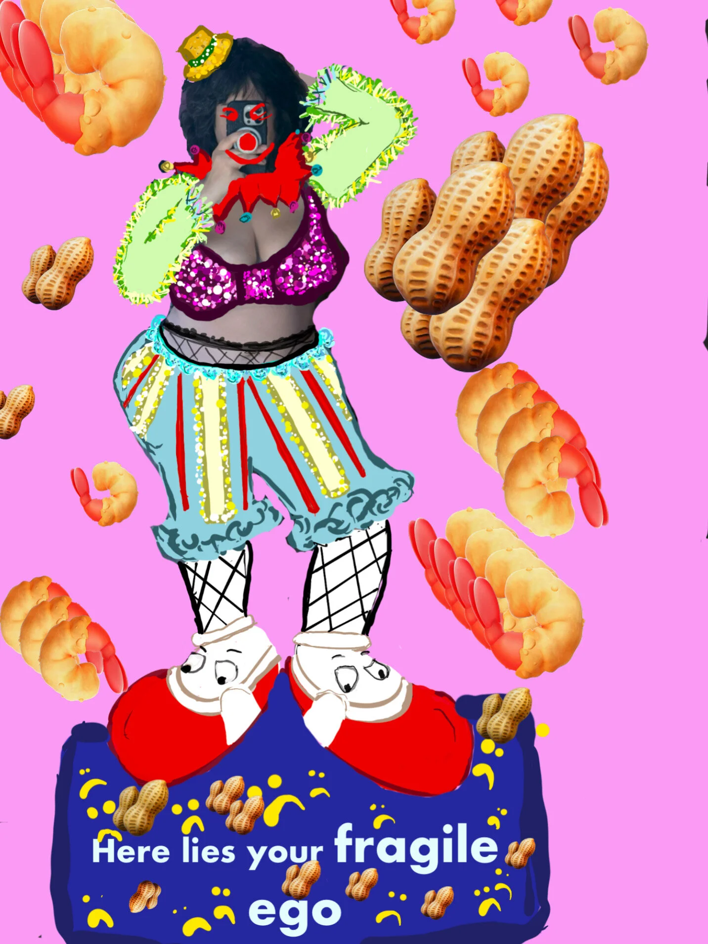 XXX Porn Photo of Nude kitkathecartoonclown 15