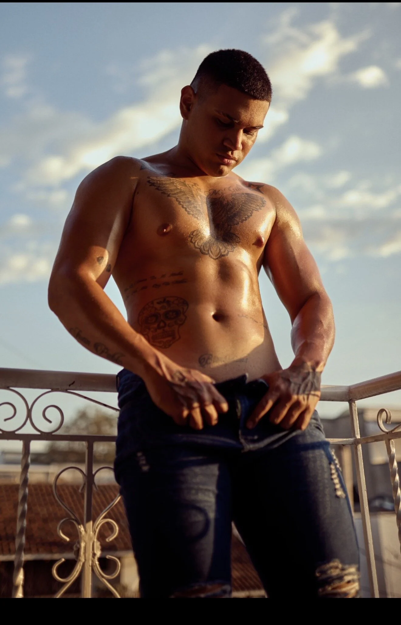 XXX Porn Photo of Nude angel__tattoo 4