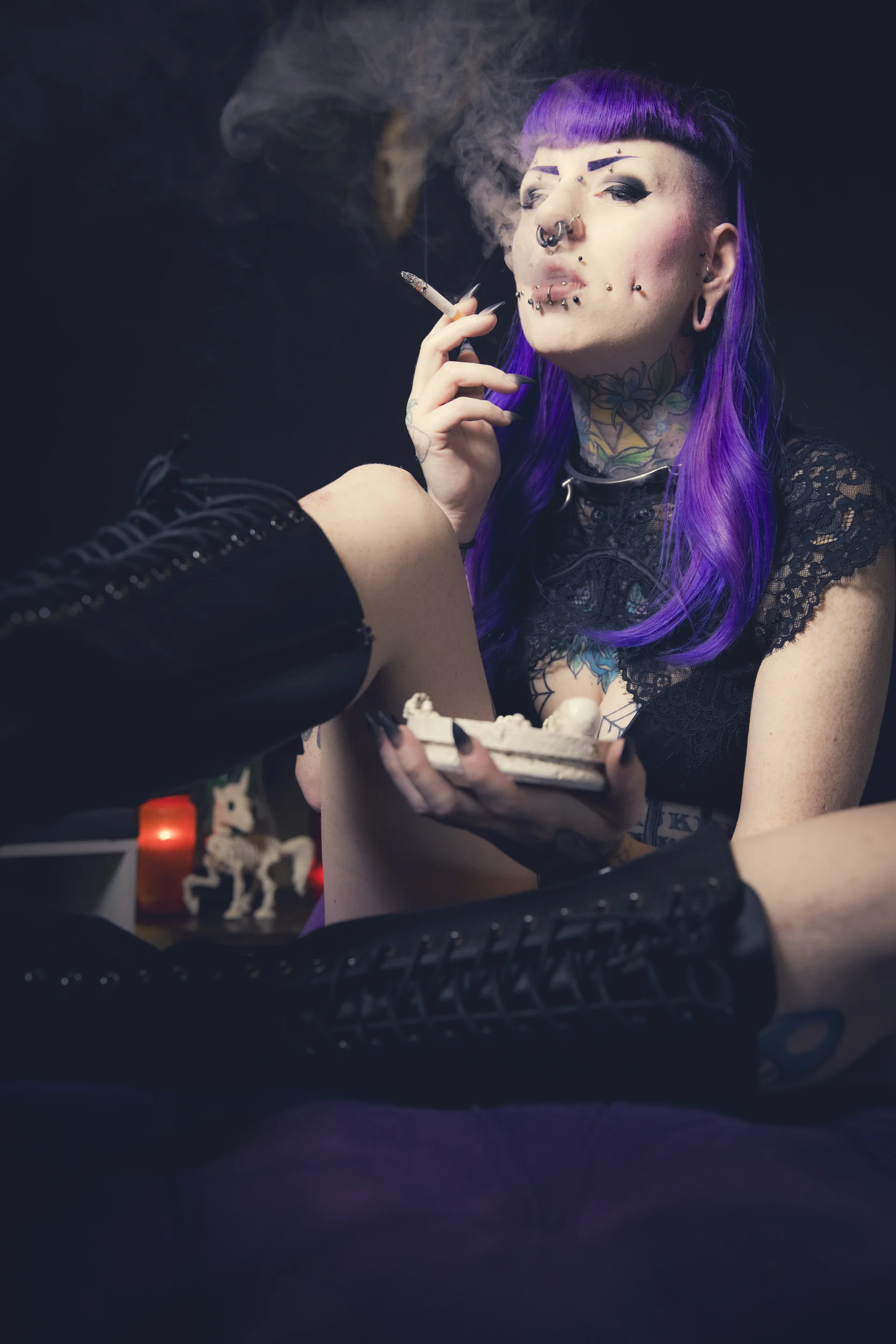 XXX Porn Photo of Nude Purple_Coffin666 2