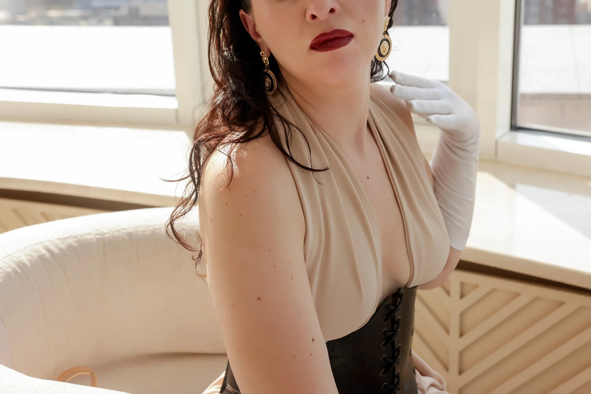 XXX Porn Photo of Nude LadyLeather 16