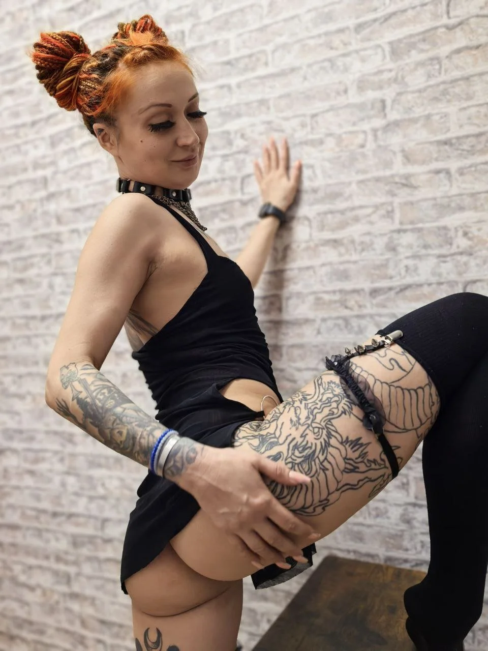 XXX Porn Photo of Nude Tattoo__Moon 7