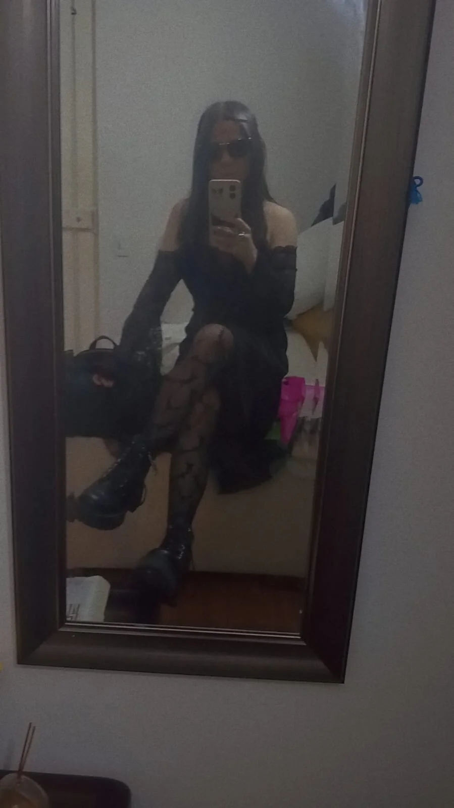 XXX Porn Photo of Nude Petite-Goth 2
