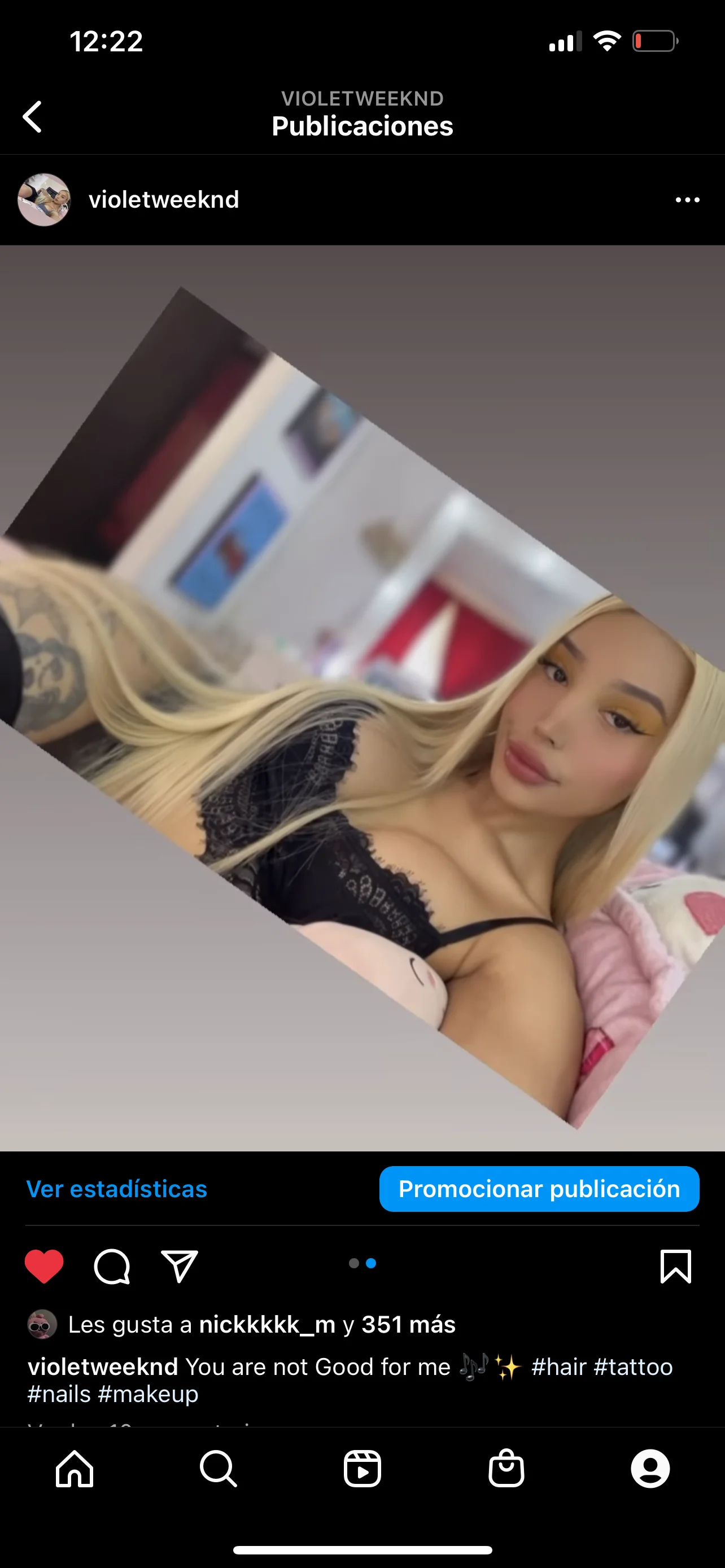 XXX Porn Photo of Nude _viioletweekend_ 5