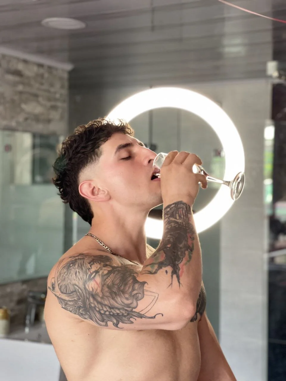XXX Porn Photo of Nude Angeloferrocam 3