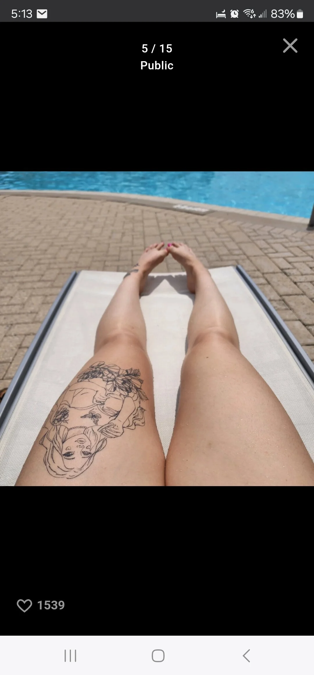 XXX Porn Photo of Nude HollyTattoo 8