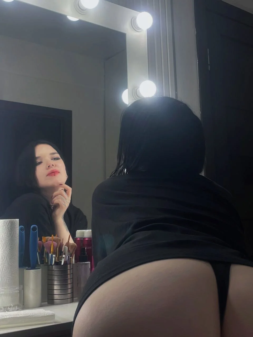 XXX Porn Photo of Nude boob-lick 59