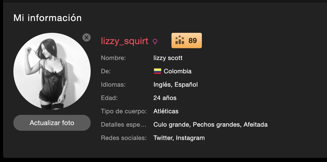 XXX Porn Photo of Nude lizzy_squirt 1