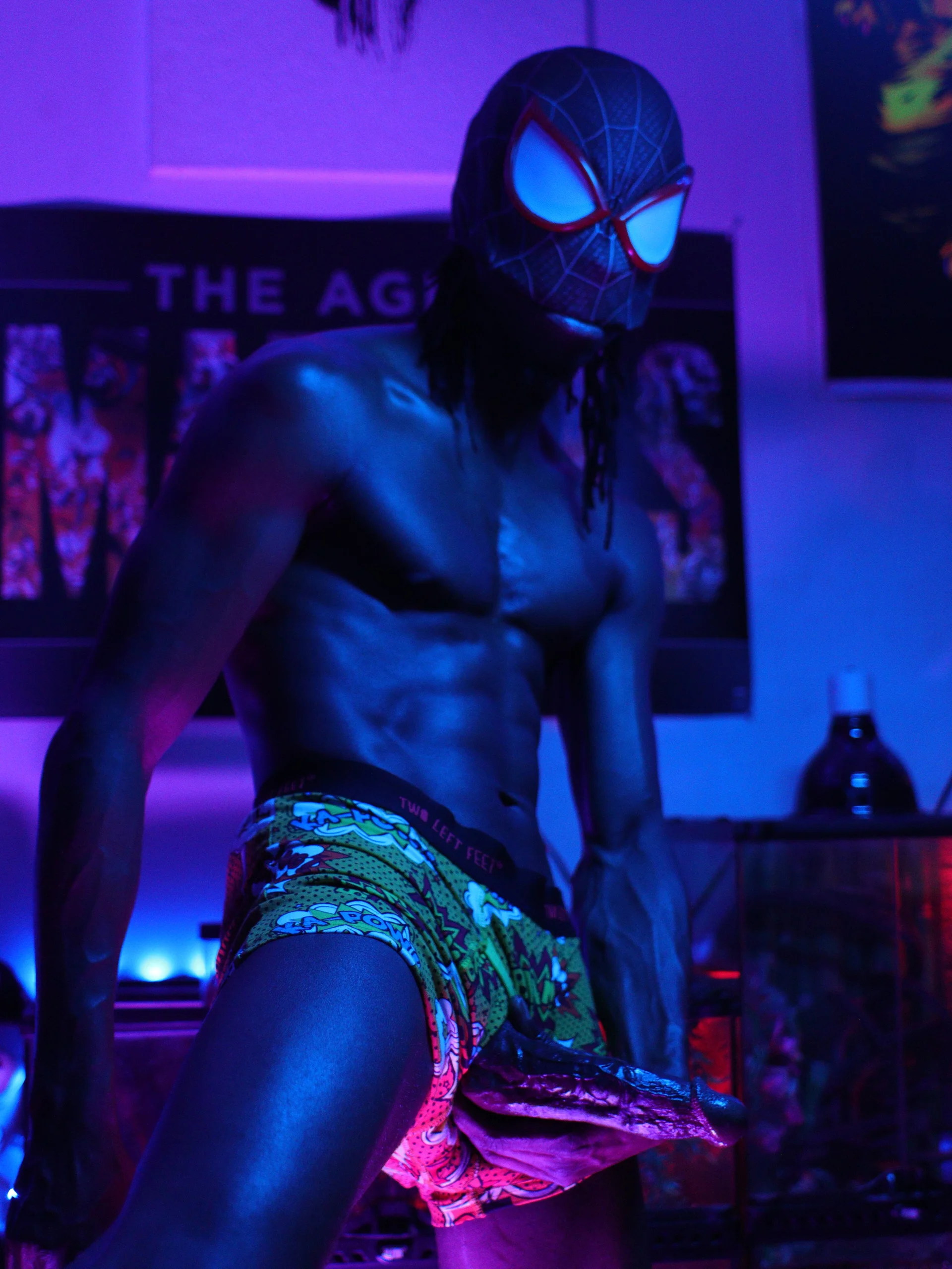 XXX Porn Photo of Nude BlackLewdSpidey 19