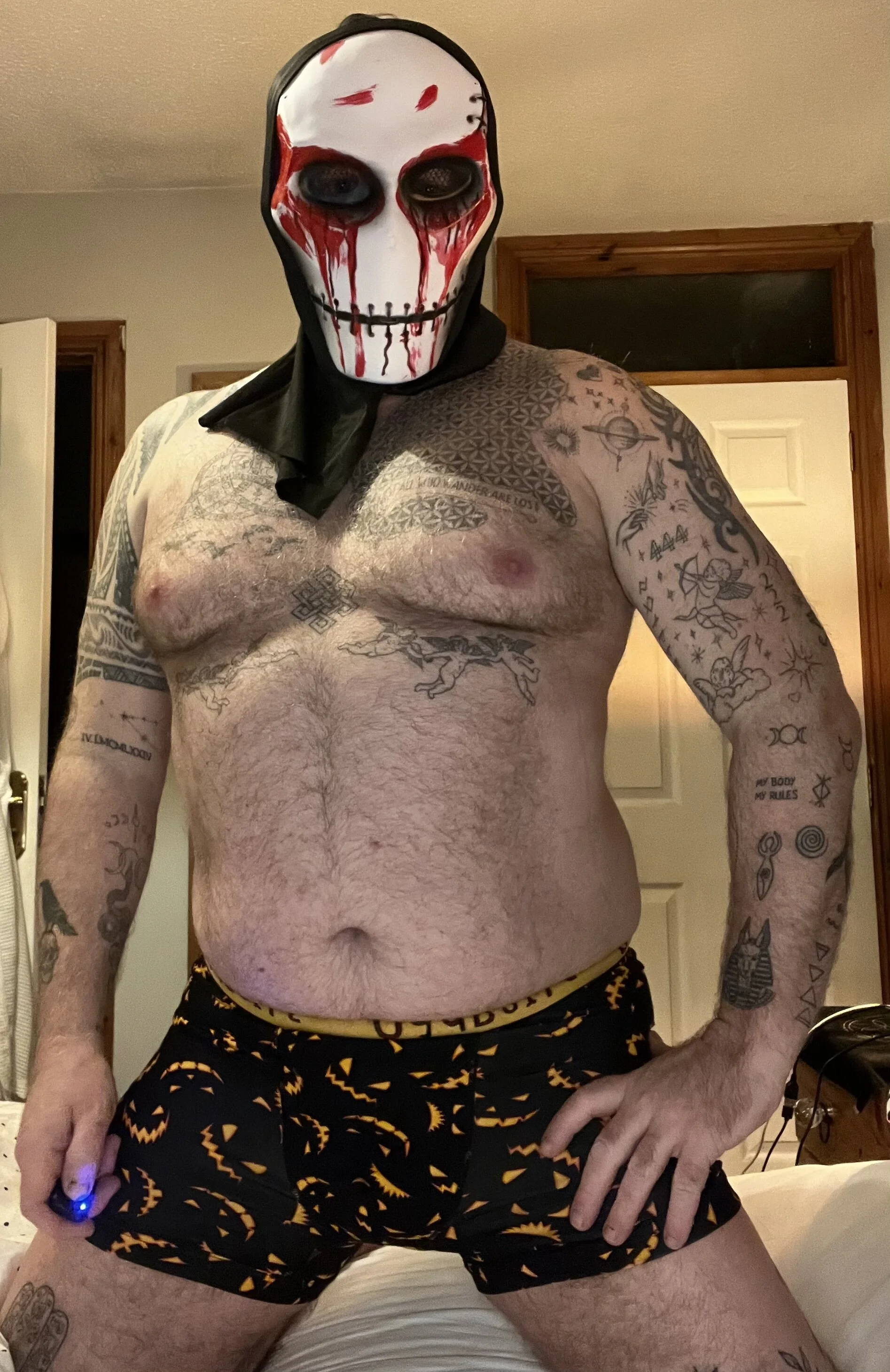 XXX Porn Photo of Nude Tattooed_Dilf_01 3
