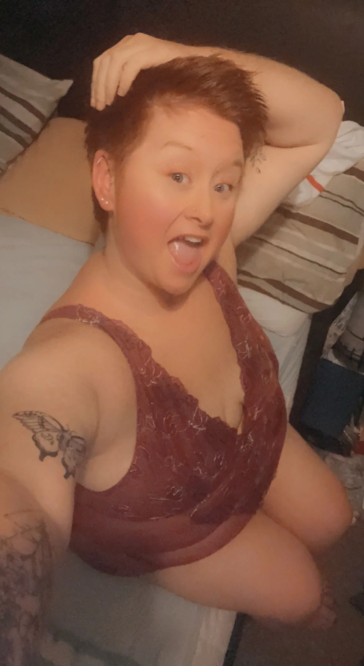 XXX Porn Photo of Nude BustyRedxx 1