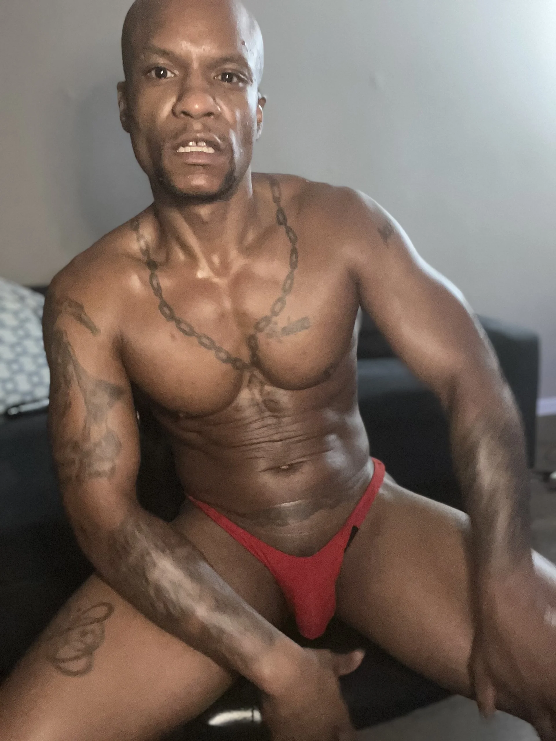 XXX Porn Photo of Nude Sexyassblkman 4