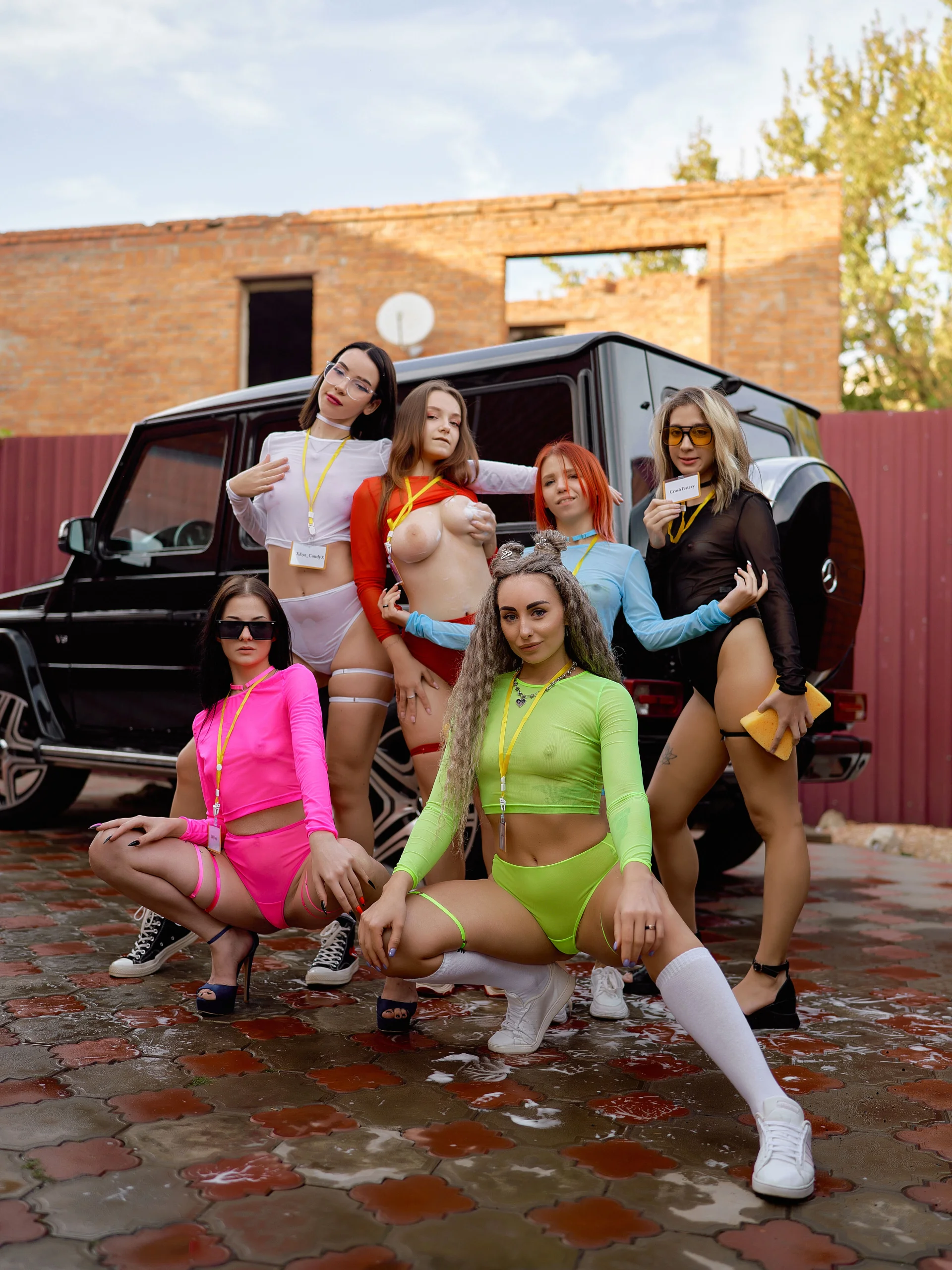 XXX Porn Photo of Nude RollingGirls 1